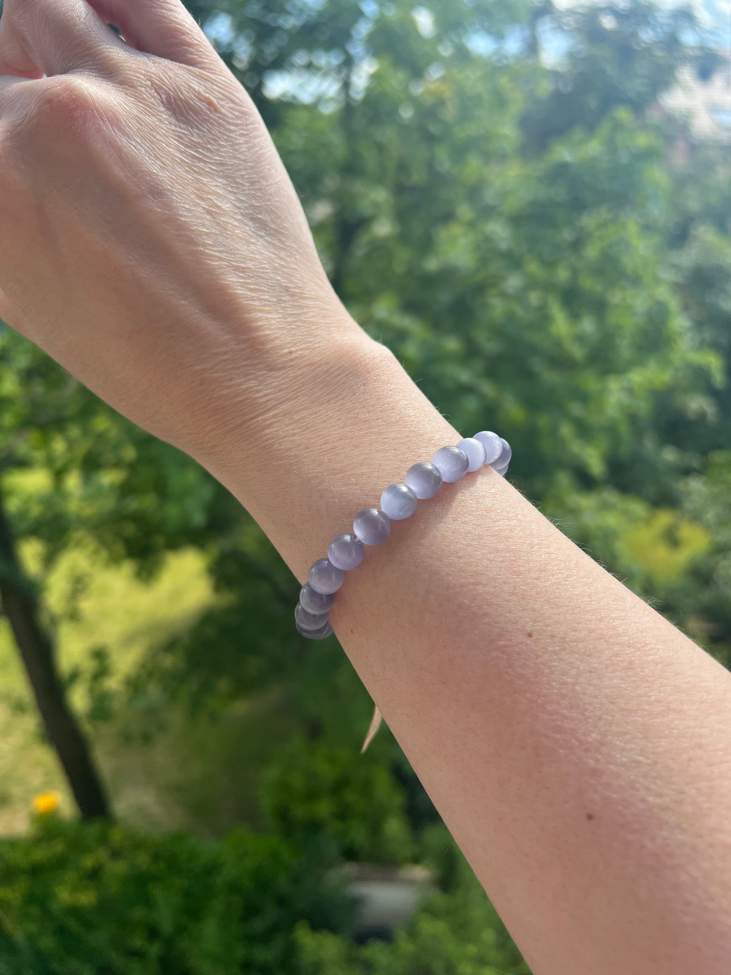 Katzenauge Armbänder - Schimmernde Farbvielfalt in AAA - Qualität/ Rosa, Beige, Lila, Silber & Edelstahl - vergoldet