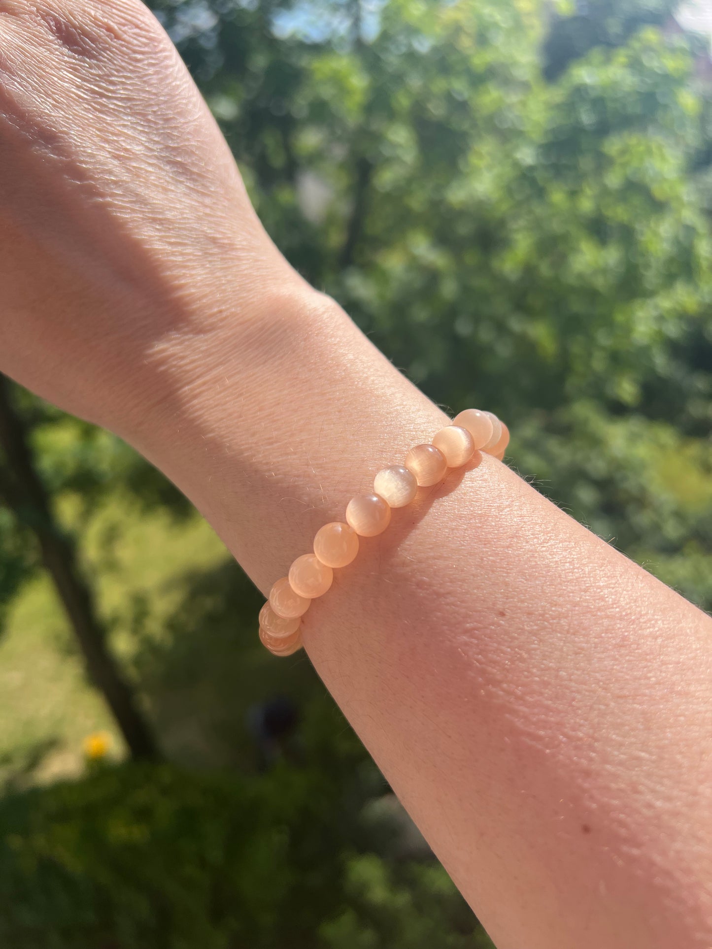 Katzenauge Armbänder - Schimmernde Farbvielfalt in AAA - Qualität/ Rosa, Beige, Lila, Silber & Edelstahl - vergoldet