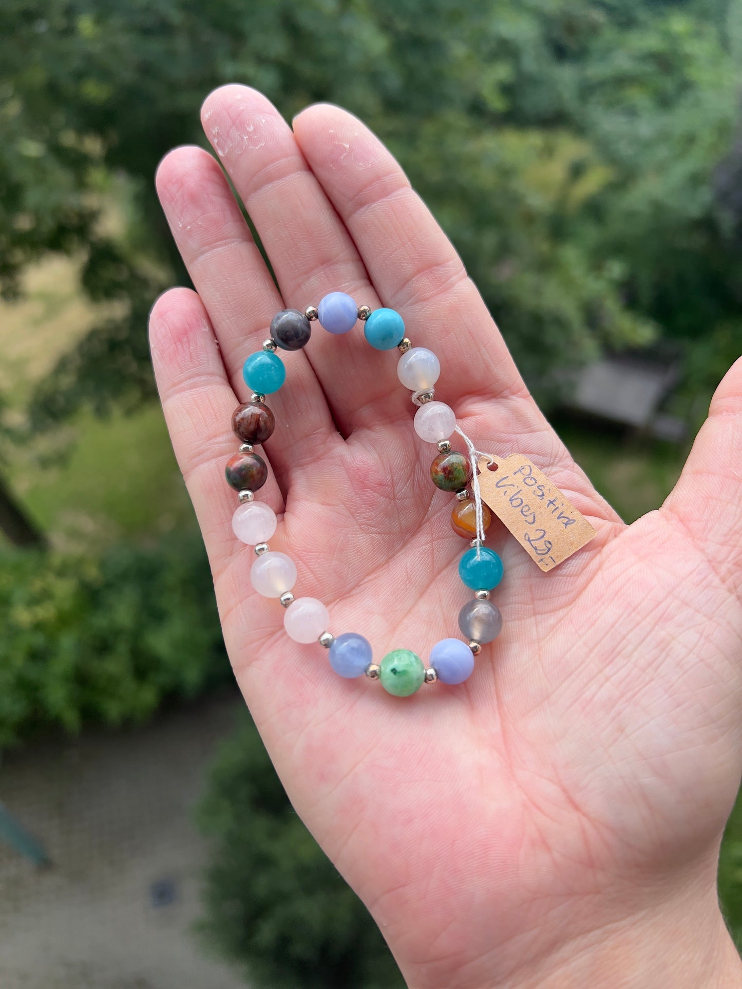 Themenarmband - Positive Vibes - Harmonie & Lebensfreude
