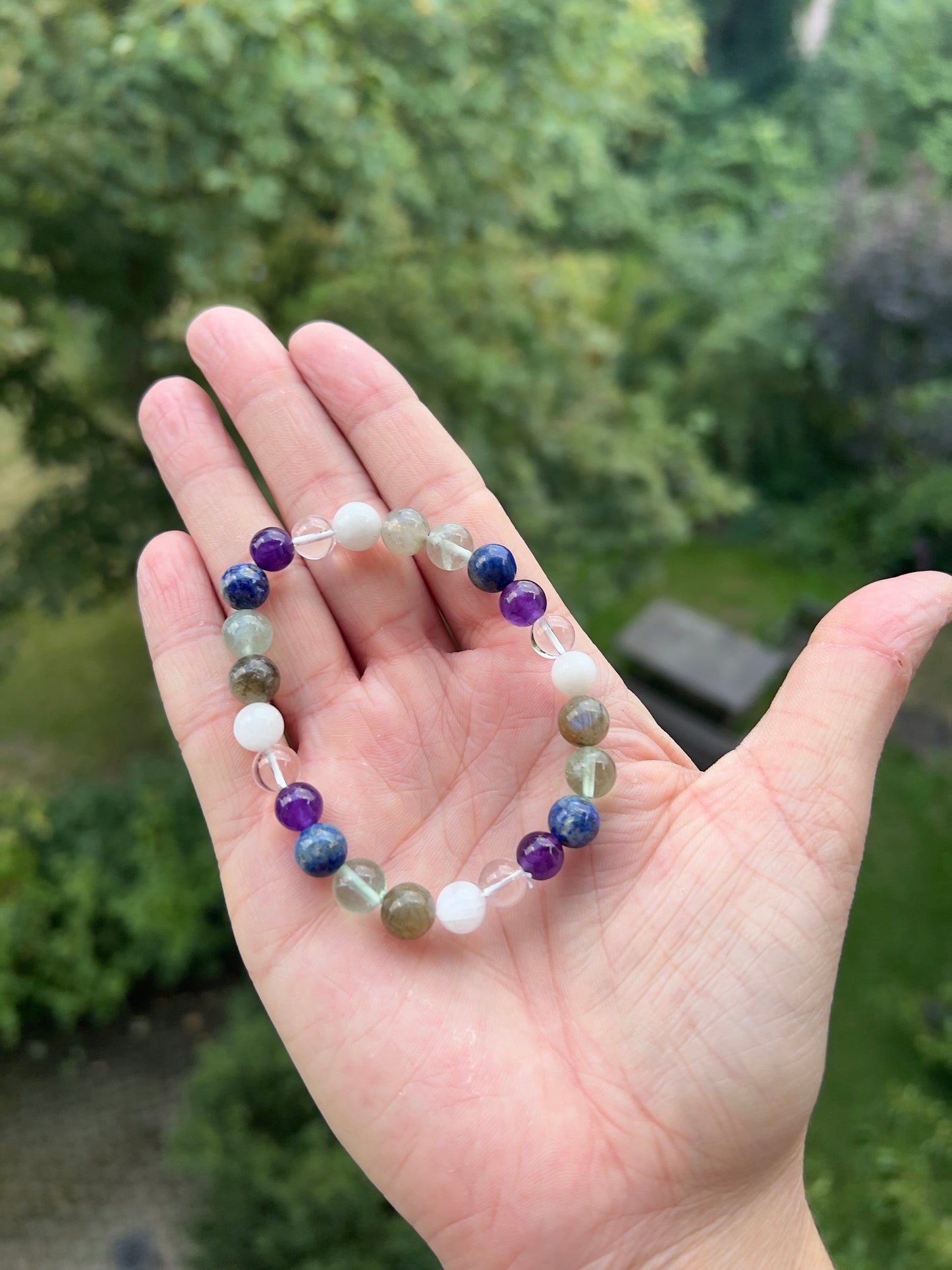 Themenarmband Intuition & Drittes Auge - Klarheit, Verbindung & inneres Wissen