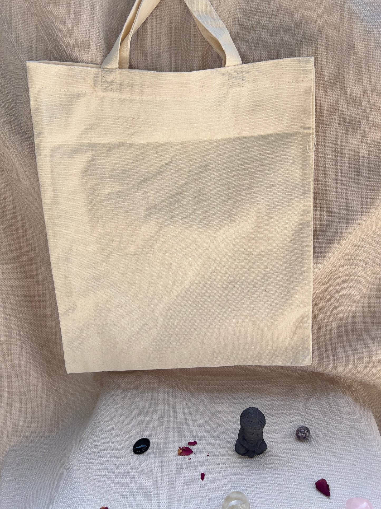 Tragetasche „This Bag Might Be Full Of Crystals“ – Baumwoll-Polyester Shopper
