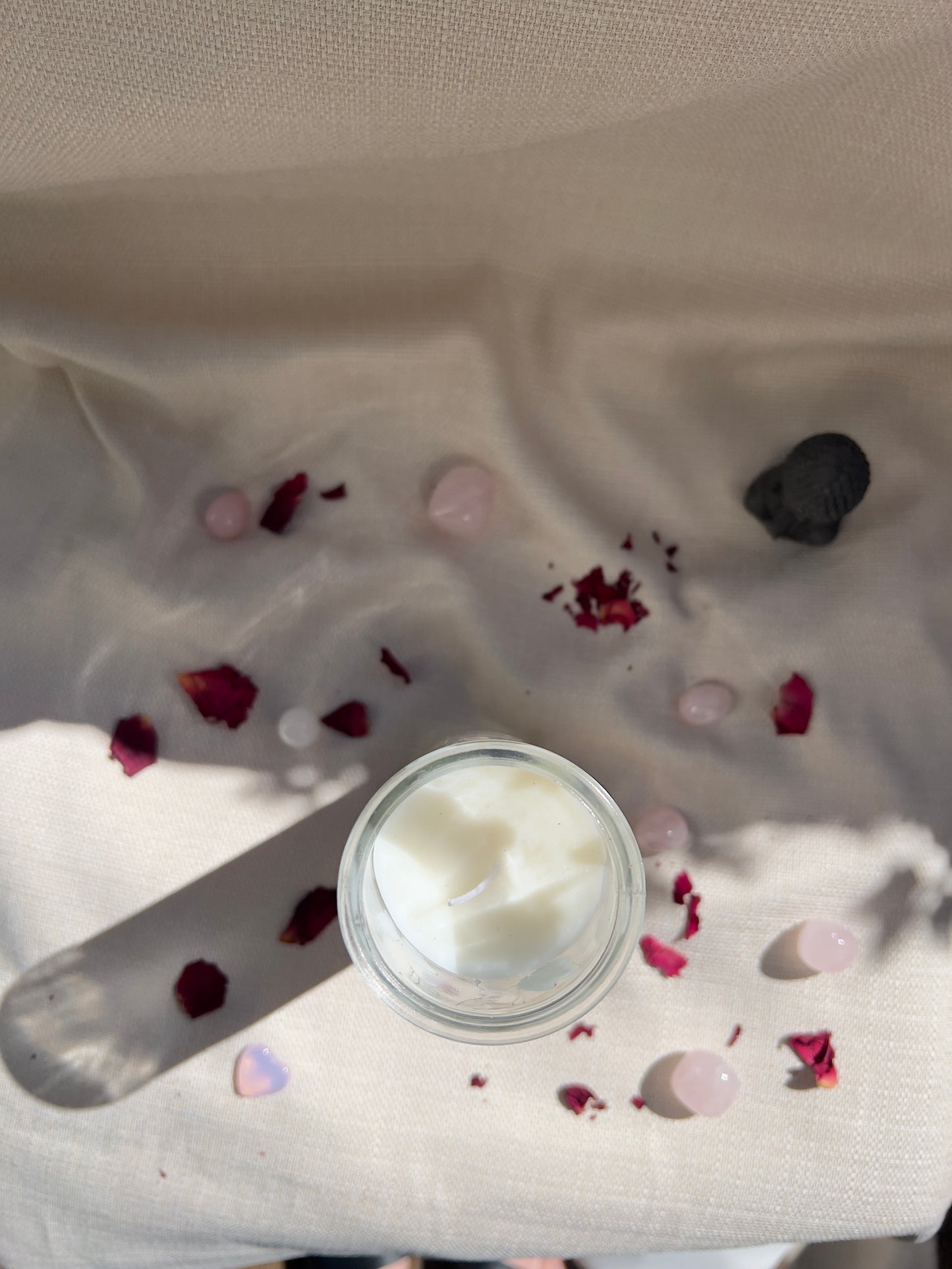 White Butterfly Duftkerze – Vanille & Schmetterlingsdesign