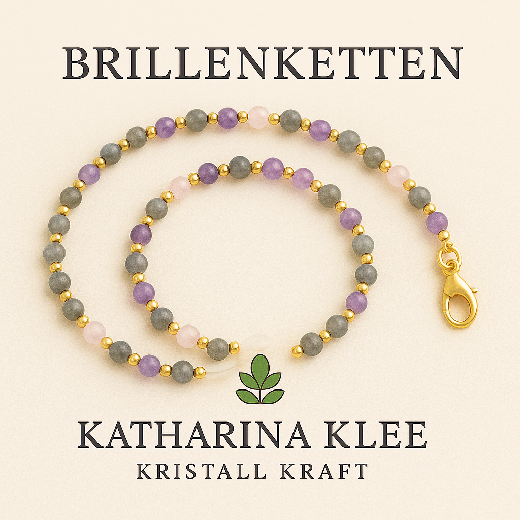 Kristallklar verbunden - Brillenketten mit Stil & Bedeutung