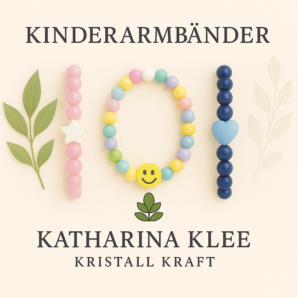 Kleine Kraftpakete - Kinder- Armbänder mit Herz