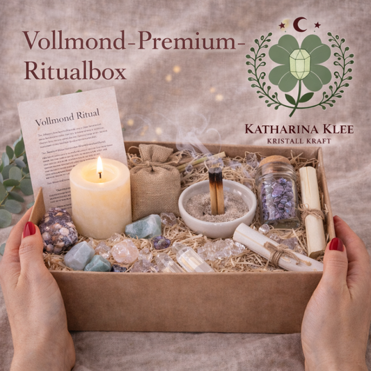 Vollmond- Premium Ritual Box – Kerzenritual abgestimmt auf die Mondenergie