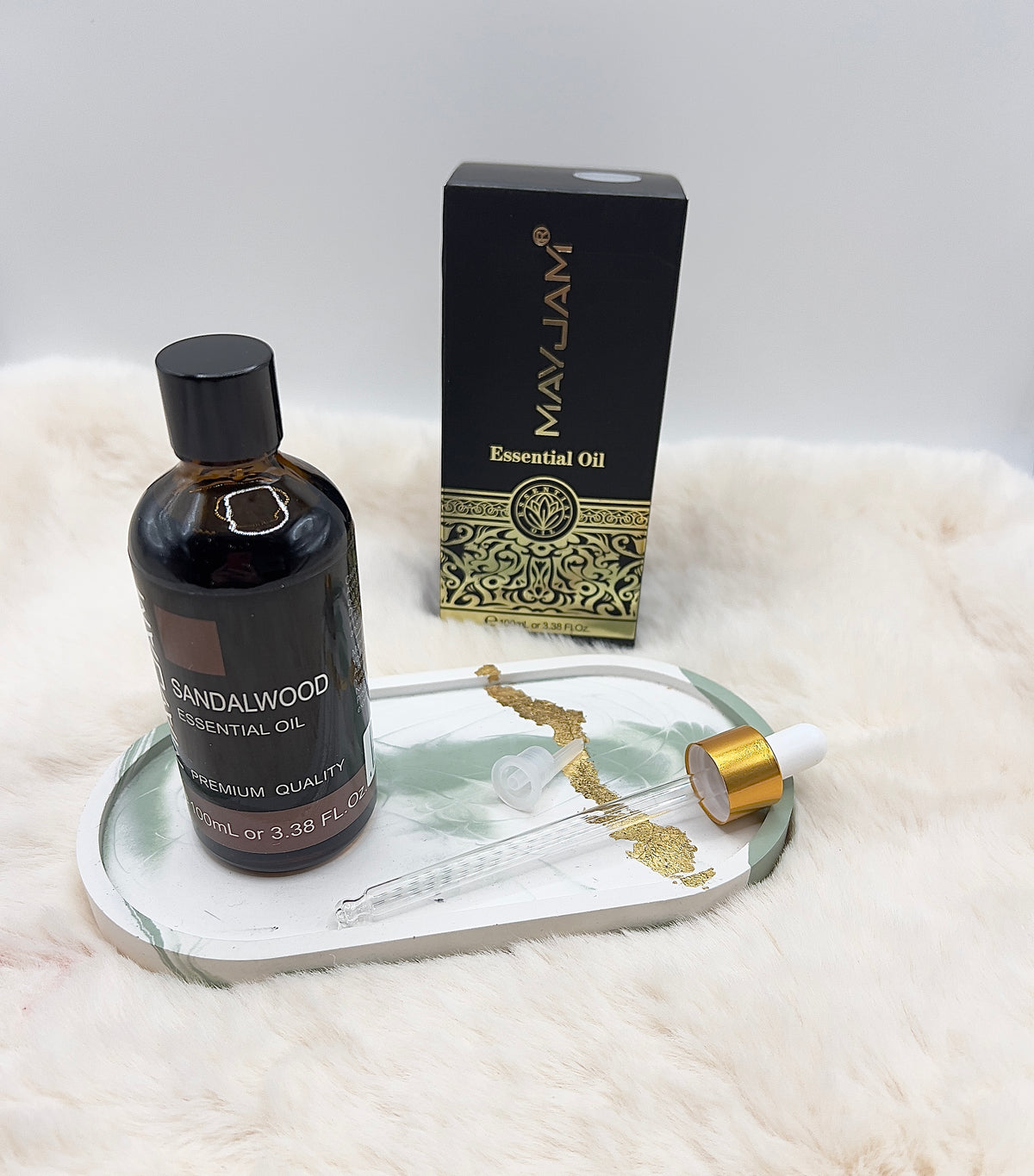 Sandelholz Duftöl – 100 ml ätherisches Öl von MAYJAM | für Diffusor, Aromalampe & Duftzerstäuber