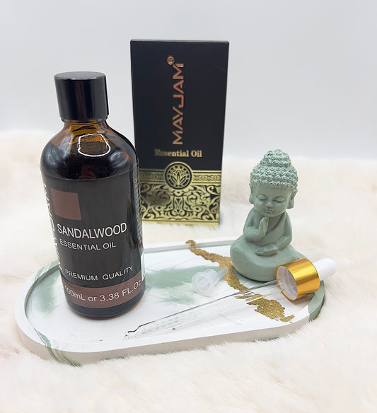 Sandelholz Duftöl – 100 ml ätherisches Öl von MAYJAM | für Diffusor, Aromalampe & Duftzerstäuber