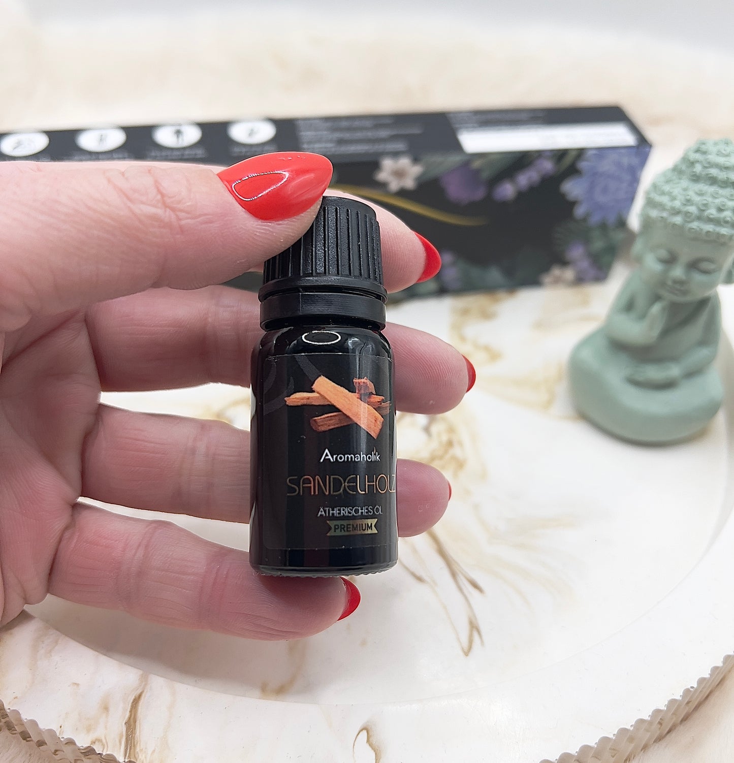 🌙✨ Adventstürchen 7 – Duftöl-Set „Aroma Moments“ (6×10 ml + Premium Sandelholz 10 ml) – 20% günstiger!