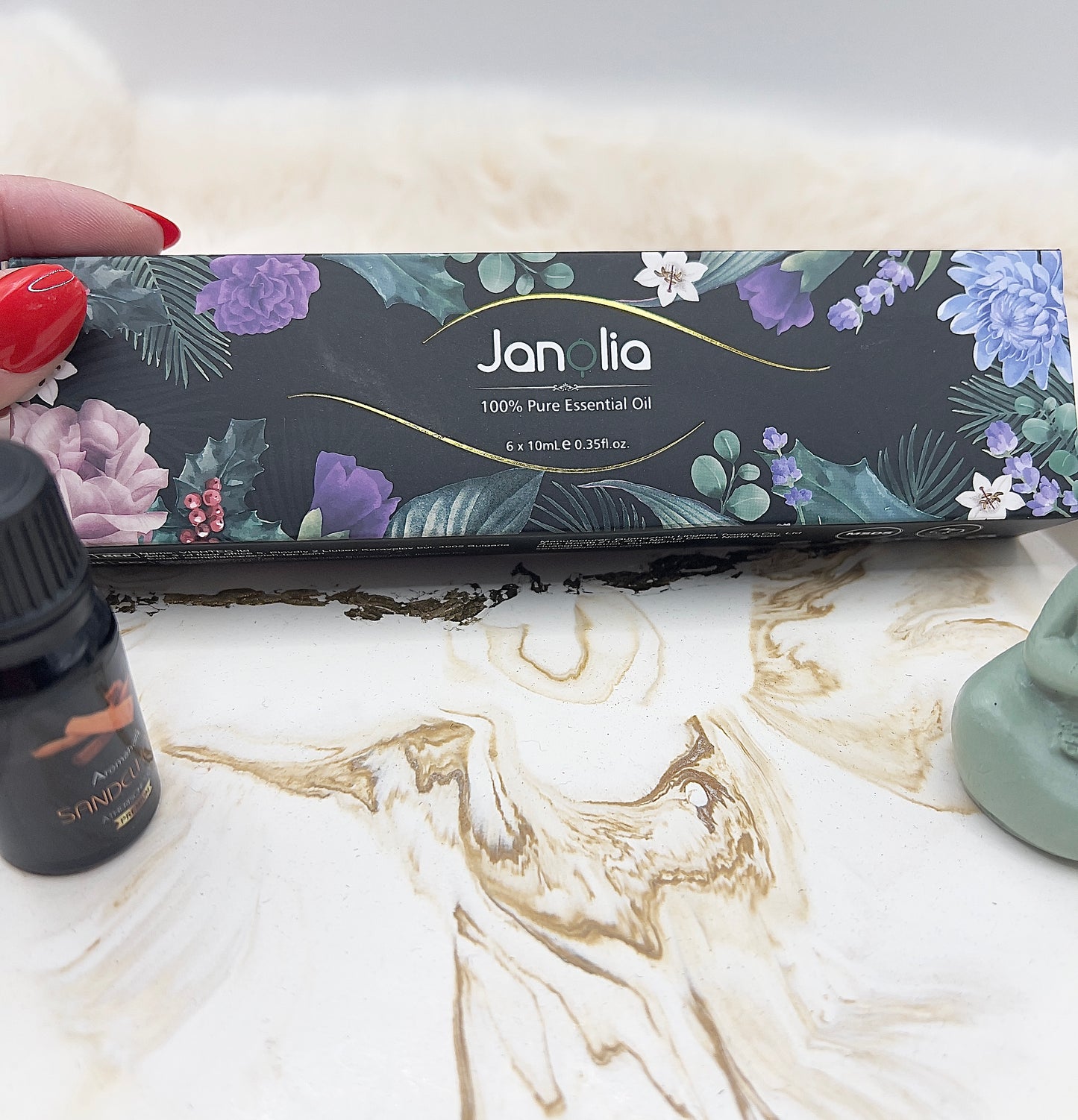 🌙✨ Adventstürchen 7 – Duftöl-Set „Aroma Moments“ (6×10 ml + Premium Sandelholz 10 ml) – 20% günstiger!