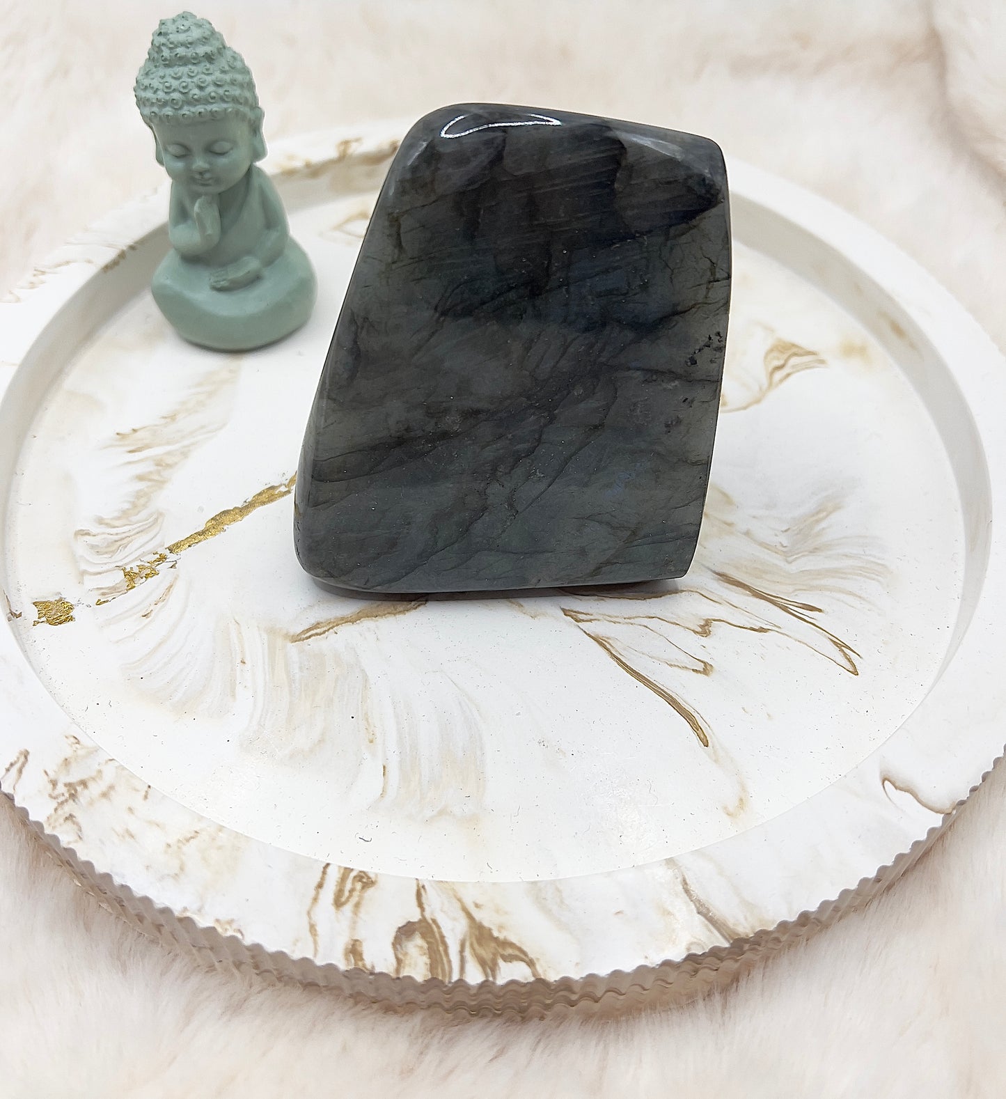 ✨ Labradorit Freiform – Multicolor Flash | 592 g