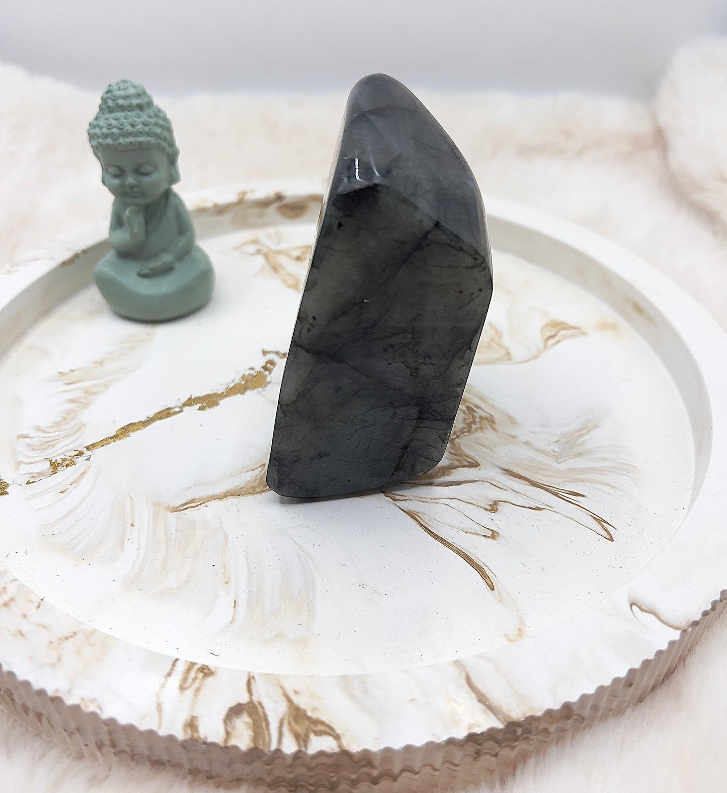 ✨ Labradorit Freiform – Multicolor Flash | 592 g