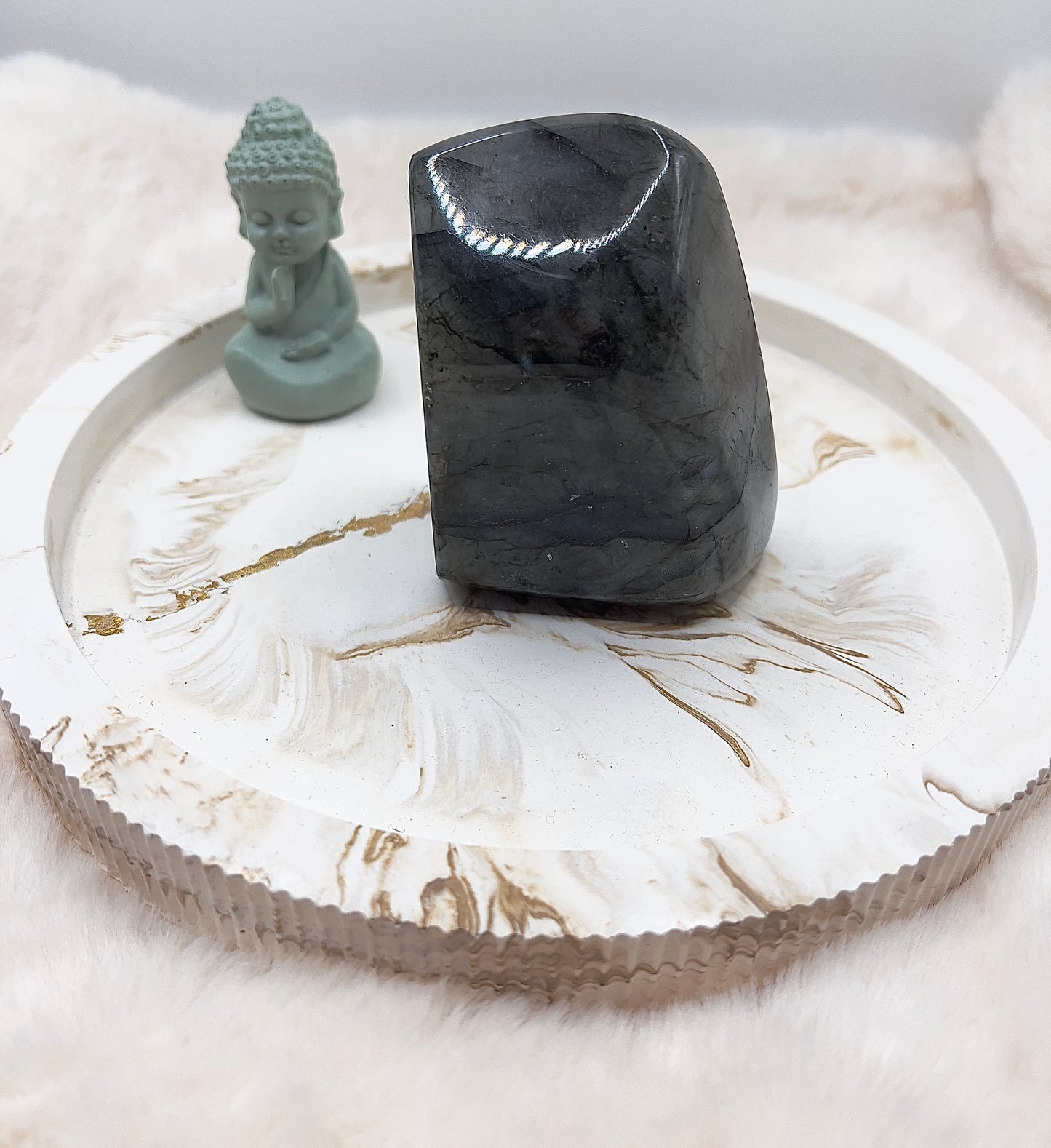 ✨ Labradorit Freiform – Multicolor Flash | 592 g