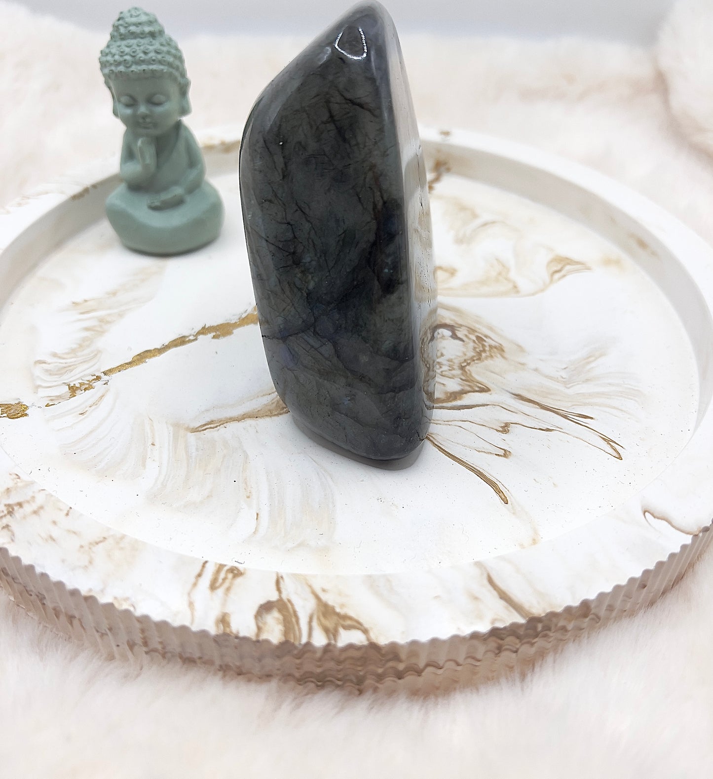 ✨ Labradorit Freiform – Multicolor Flash | 592 g