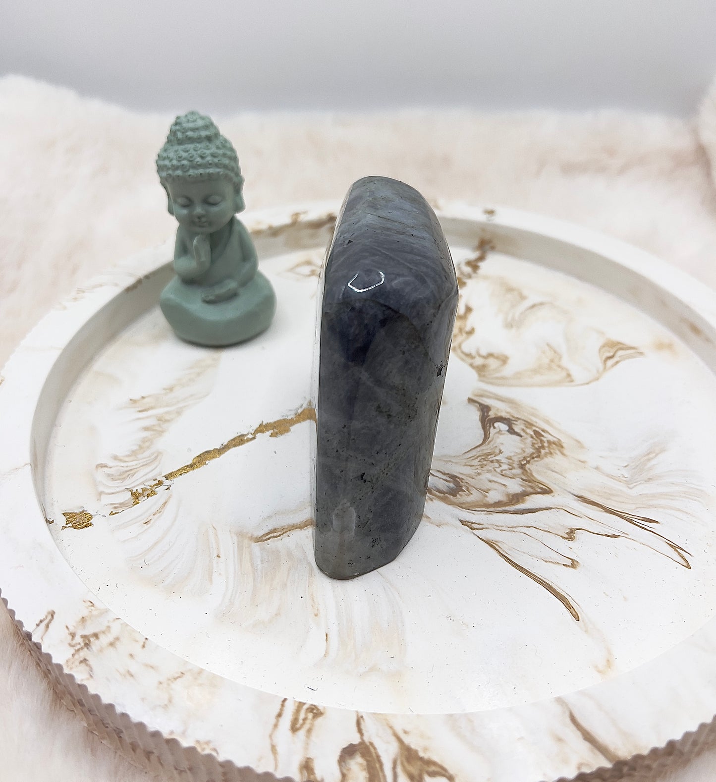 Labradorit Freiform – Lila-Blauer Magic Flash | 430 g