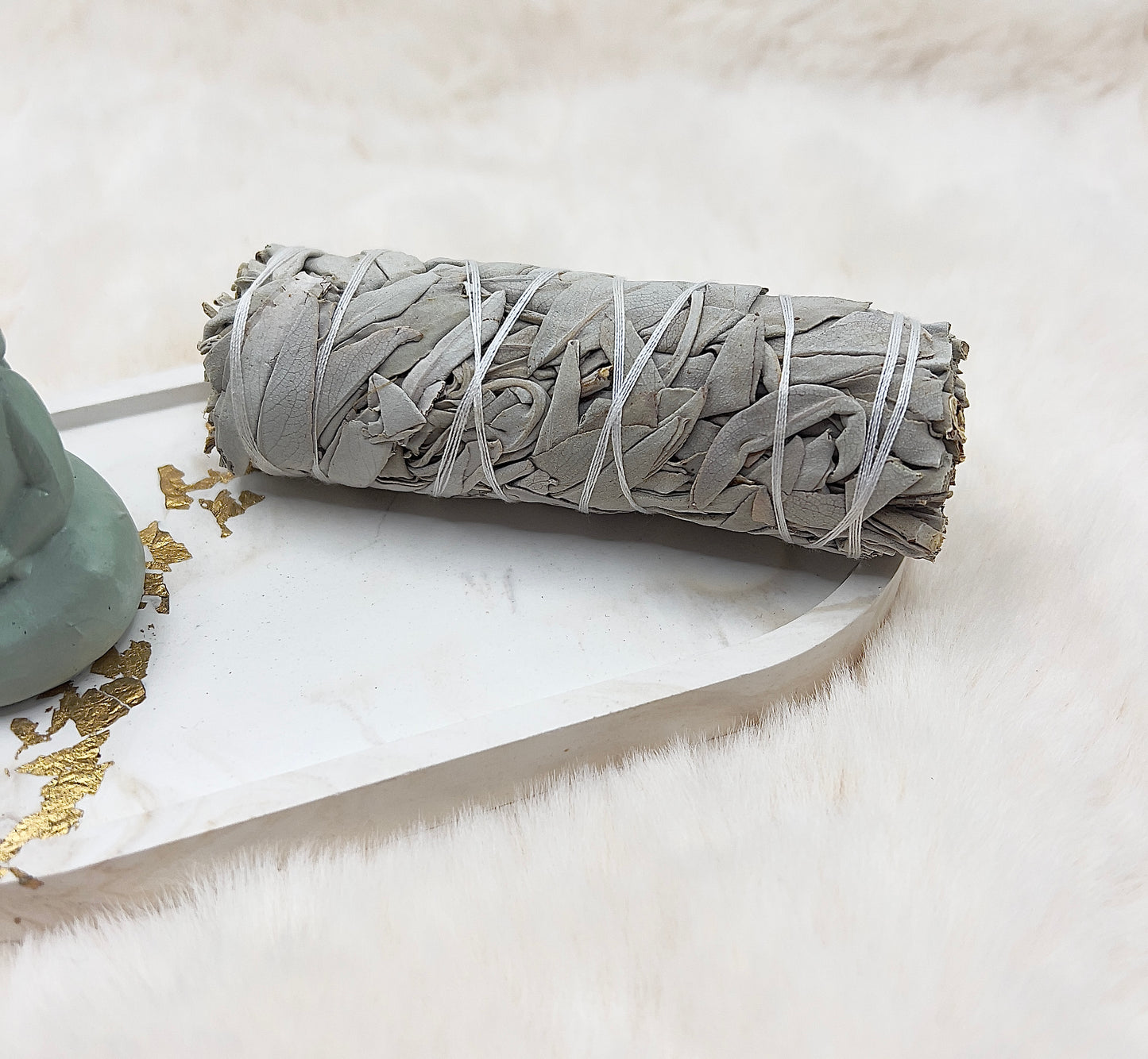 🎄 Adventstürchen 15 – Weißer Salbei Räucherbündel | Reinigung & Ruhe