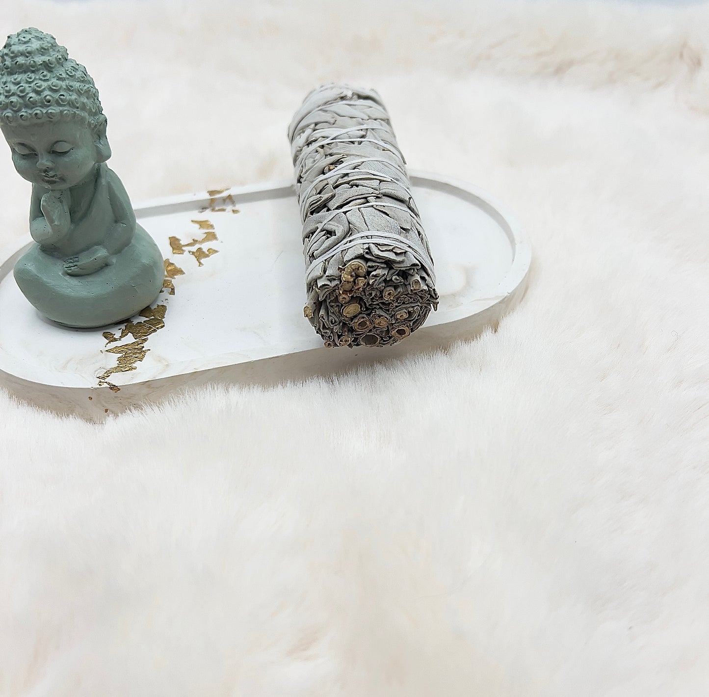 🎄 Adventstürchen 15 – Weißer Salbei Räucherbündel | Reinigung & Ruhe