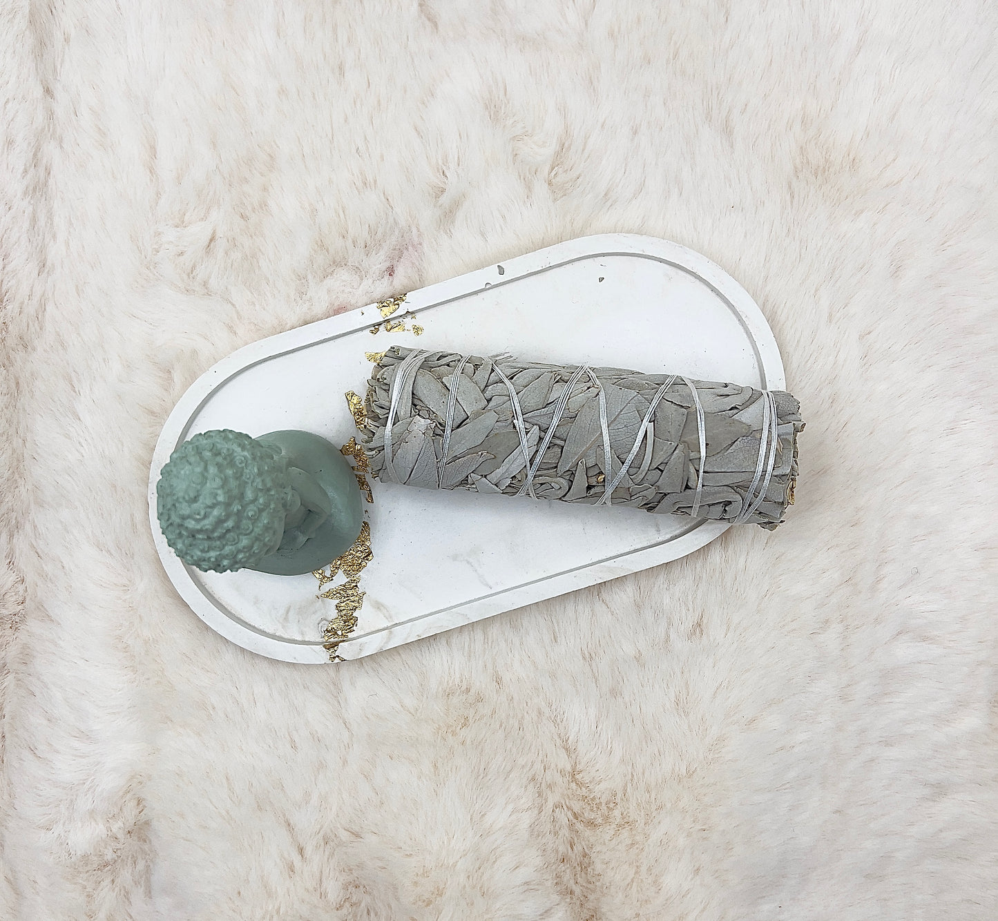 🎄 Adventstürchen 15 – Weißer Salbei Räucherbündel | Reinigung & Ruhe