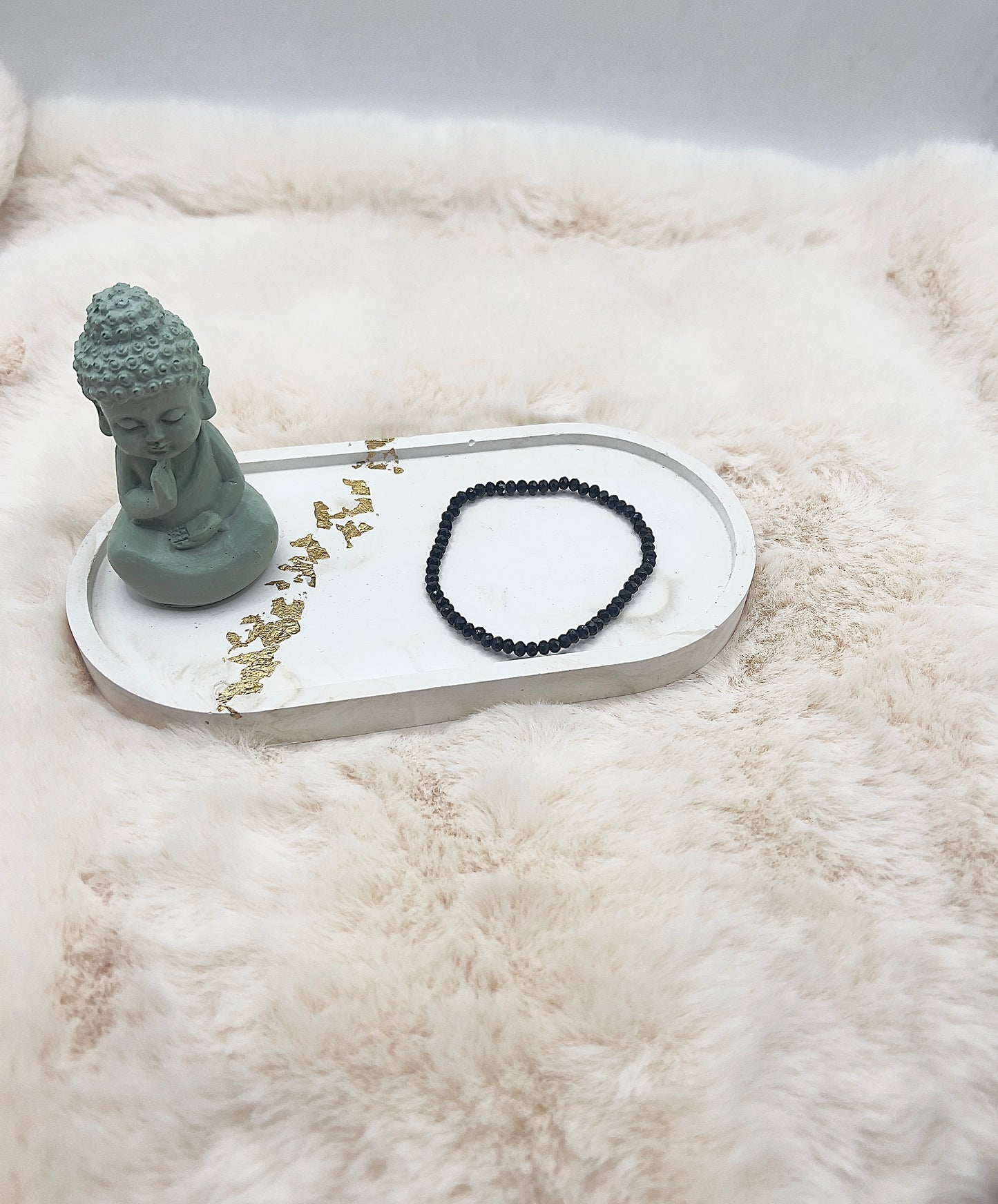 Edelsteinarmband Schwarzer Turmalin facettiert | 3,5 mm | Must-Have