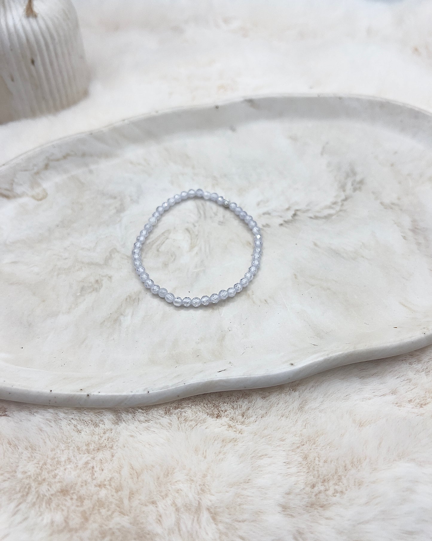 Zirkonia Armband „Pure Glow“ – Weiß, Lavendel & Rosé | 925 Silber (einzeln oder im Set)