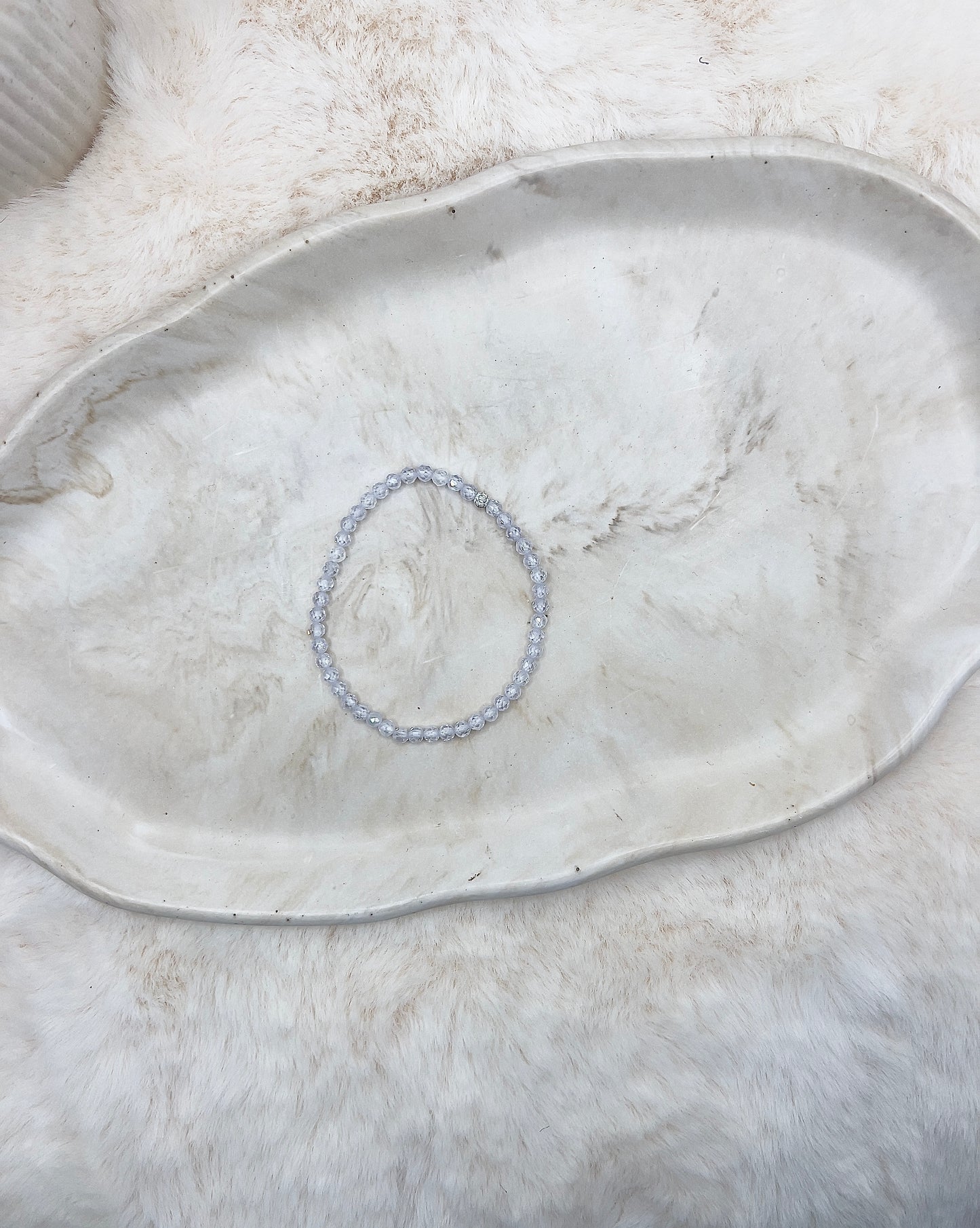 Zirkonia Armband „Pure Glow“ – Weiß, Lavendel & Rosé | 925 Silber (einzeln oder im Set)