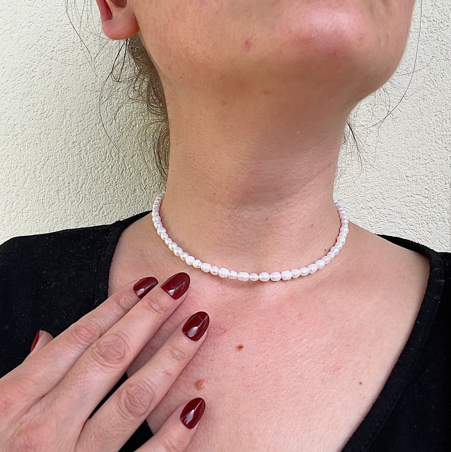 Süßwasserperlenkette „Pearl Essence“