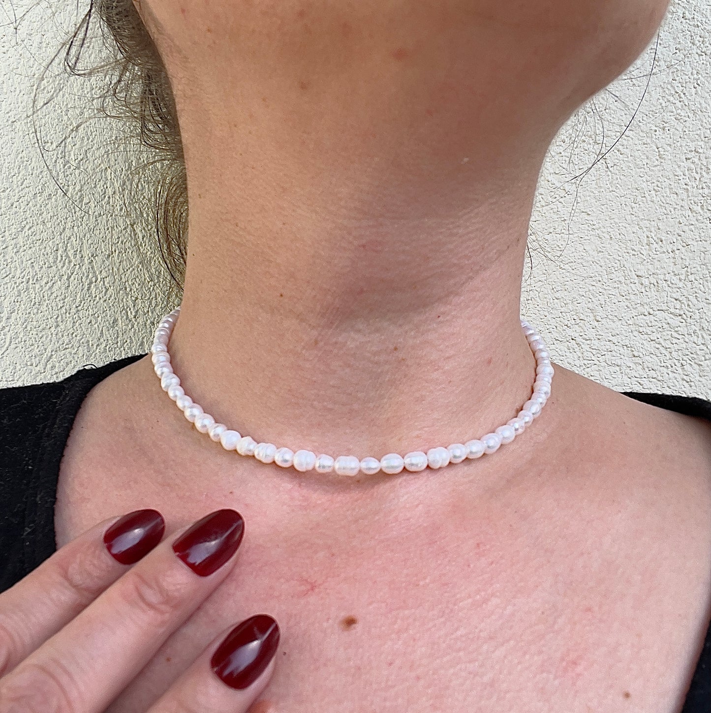 Süßwasserperlenkette „Pearl Essence“