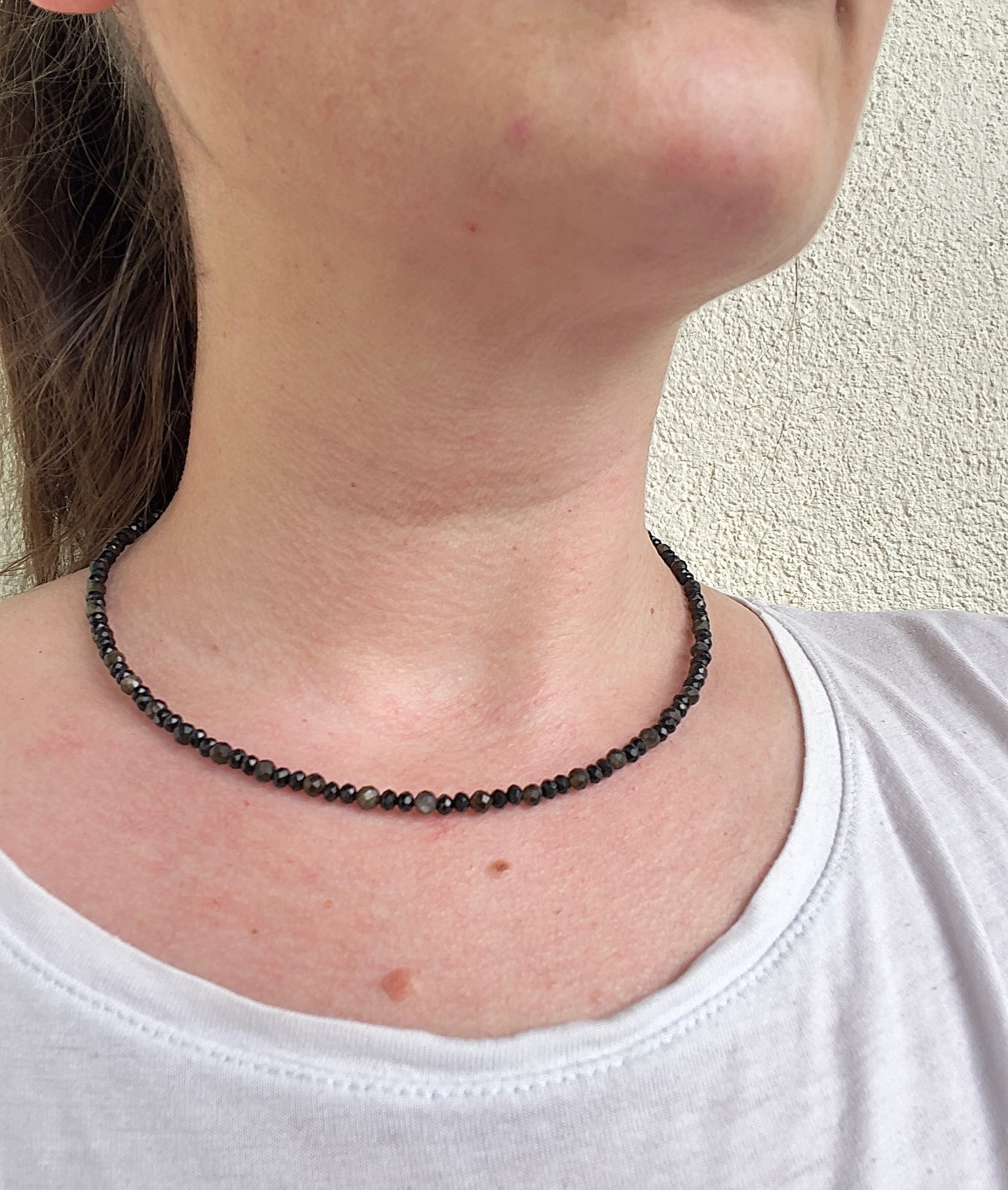 GOLDEN SHADOW – Edelsteinkette