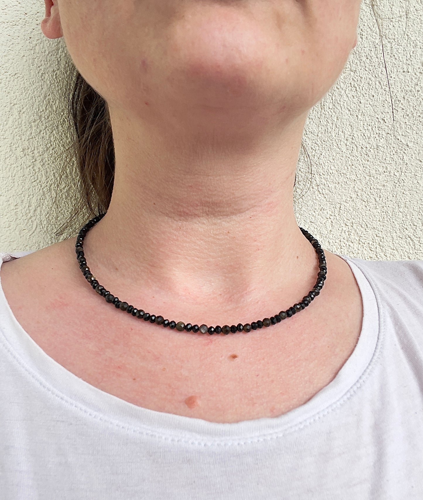 GOLDEN SHADOW – Edelsteinkette