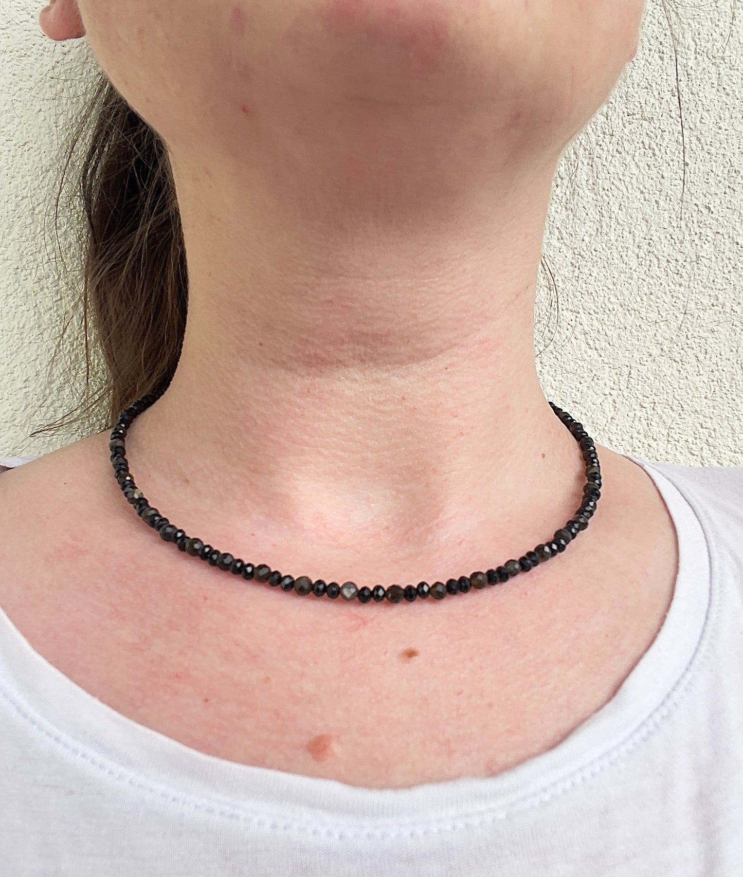 GOLDEN SHADOW – Edelsteinkette