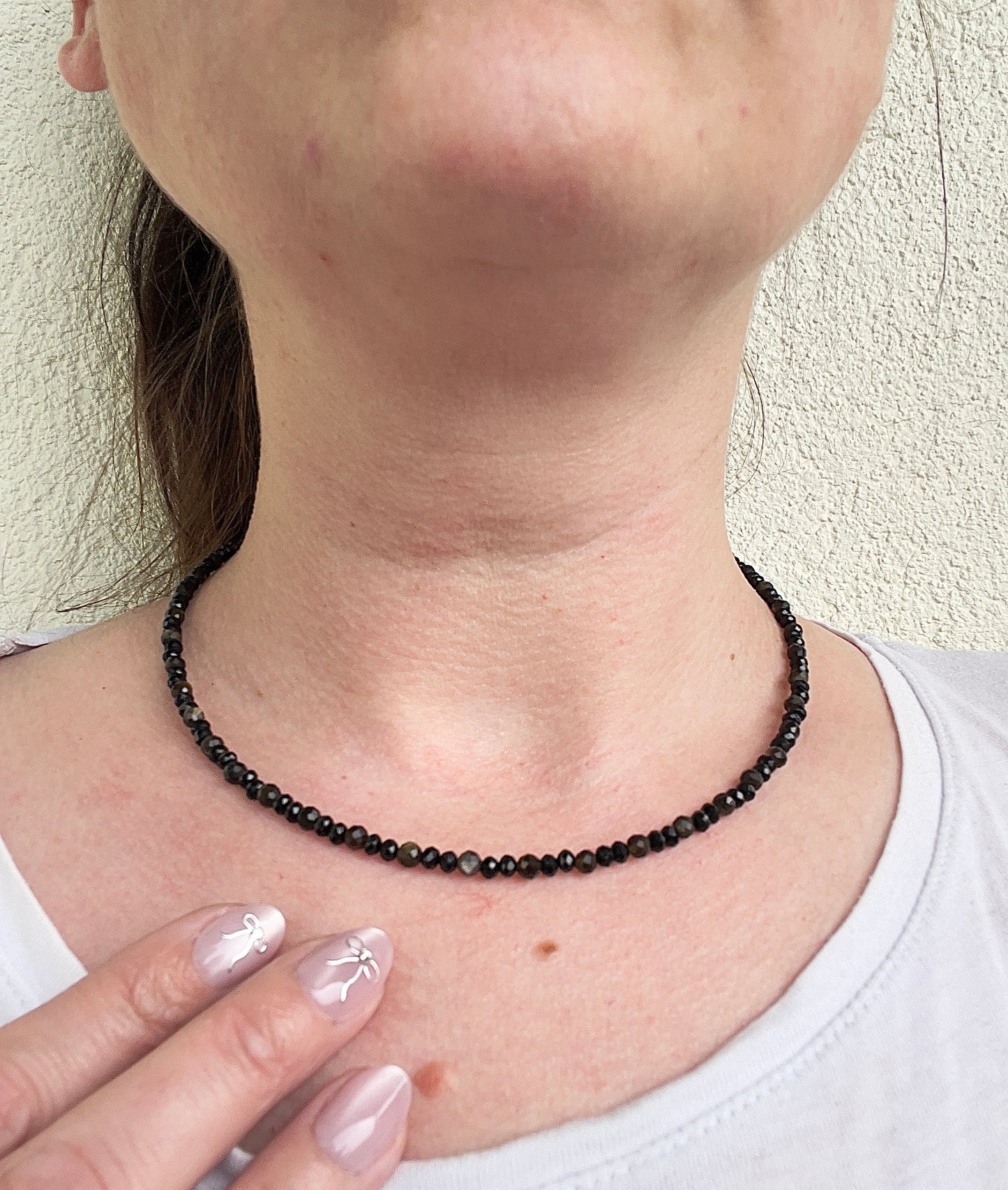 GOLDEN SHADOW – Edelsteinkette