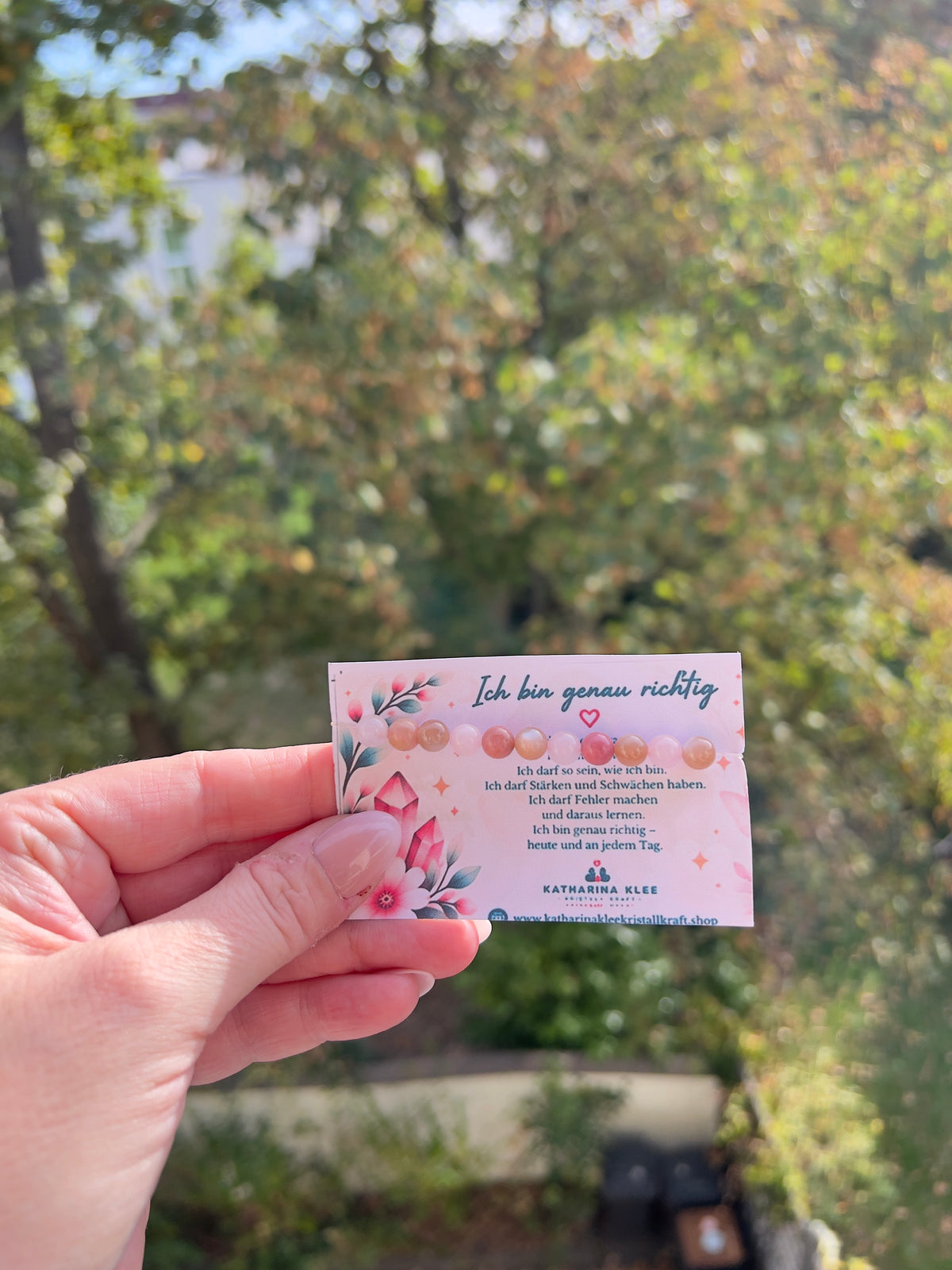 Kinder-Themenarmband „Ich bin genau richtig“ | Genau so, wie ich bin ♡