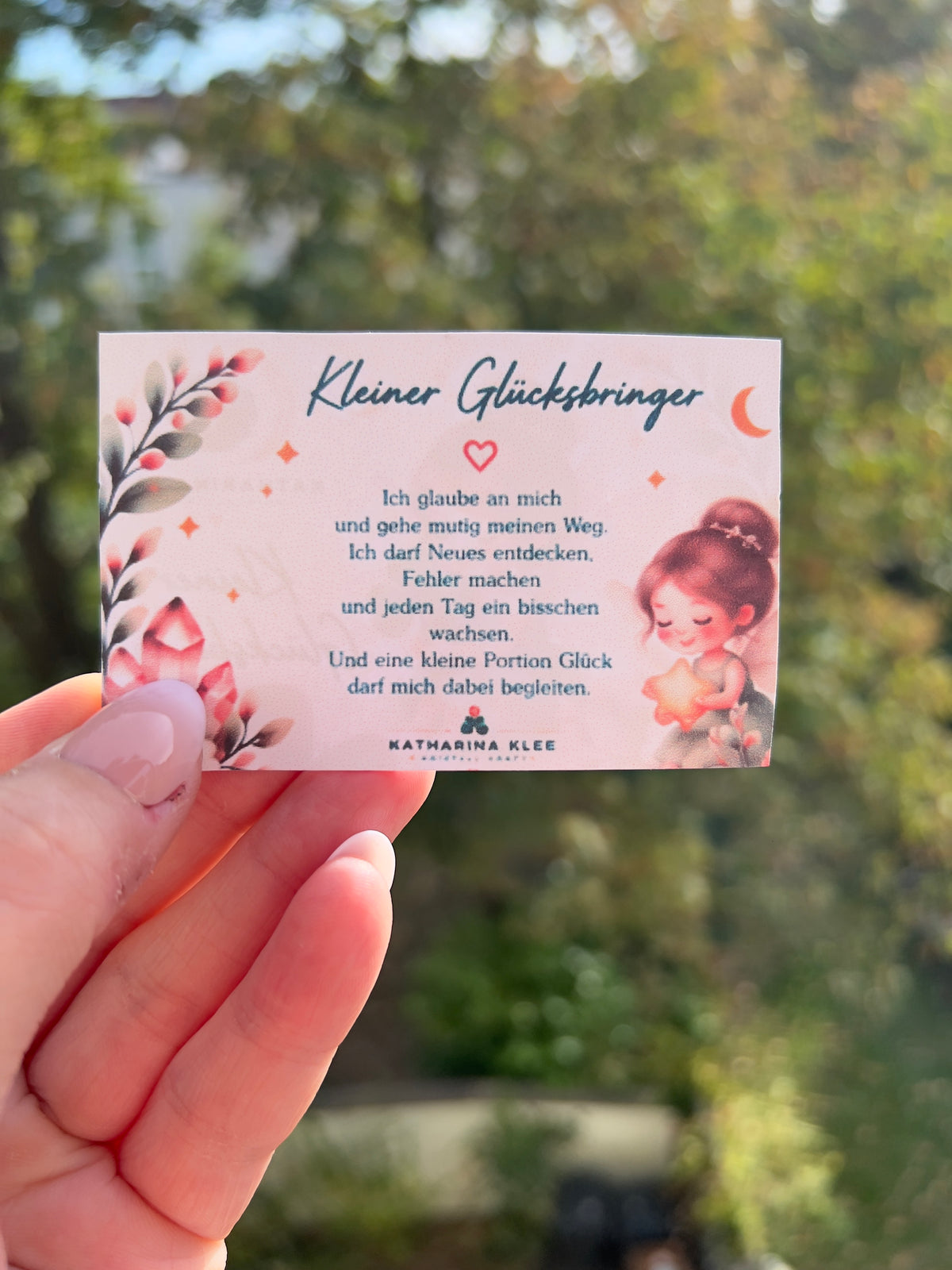 Kinderarmband „Kleiner Glücksbringer“ | Für ein bisschen Glück ♡