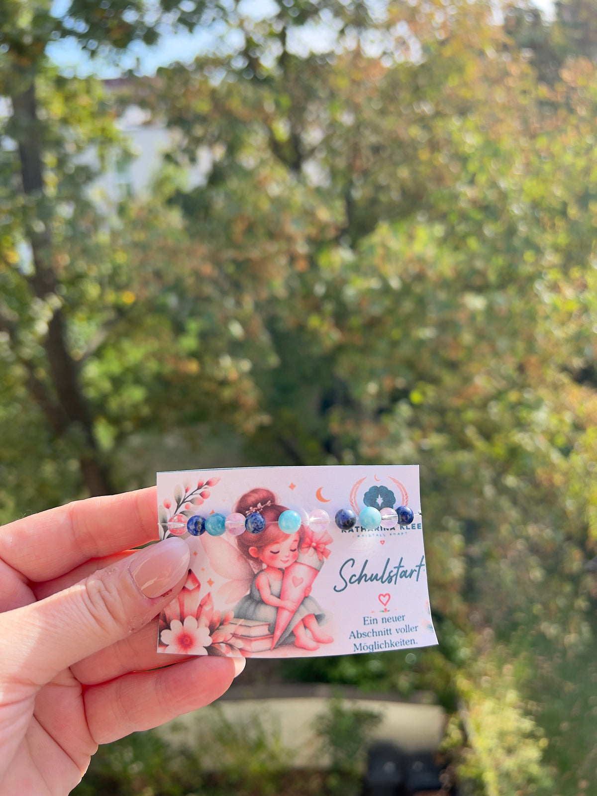 Kinder-Themenarmband „Schulstart“ | Ein neuer Abschnitt voller Möglichkeiten ♡