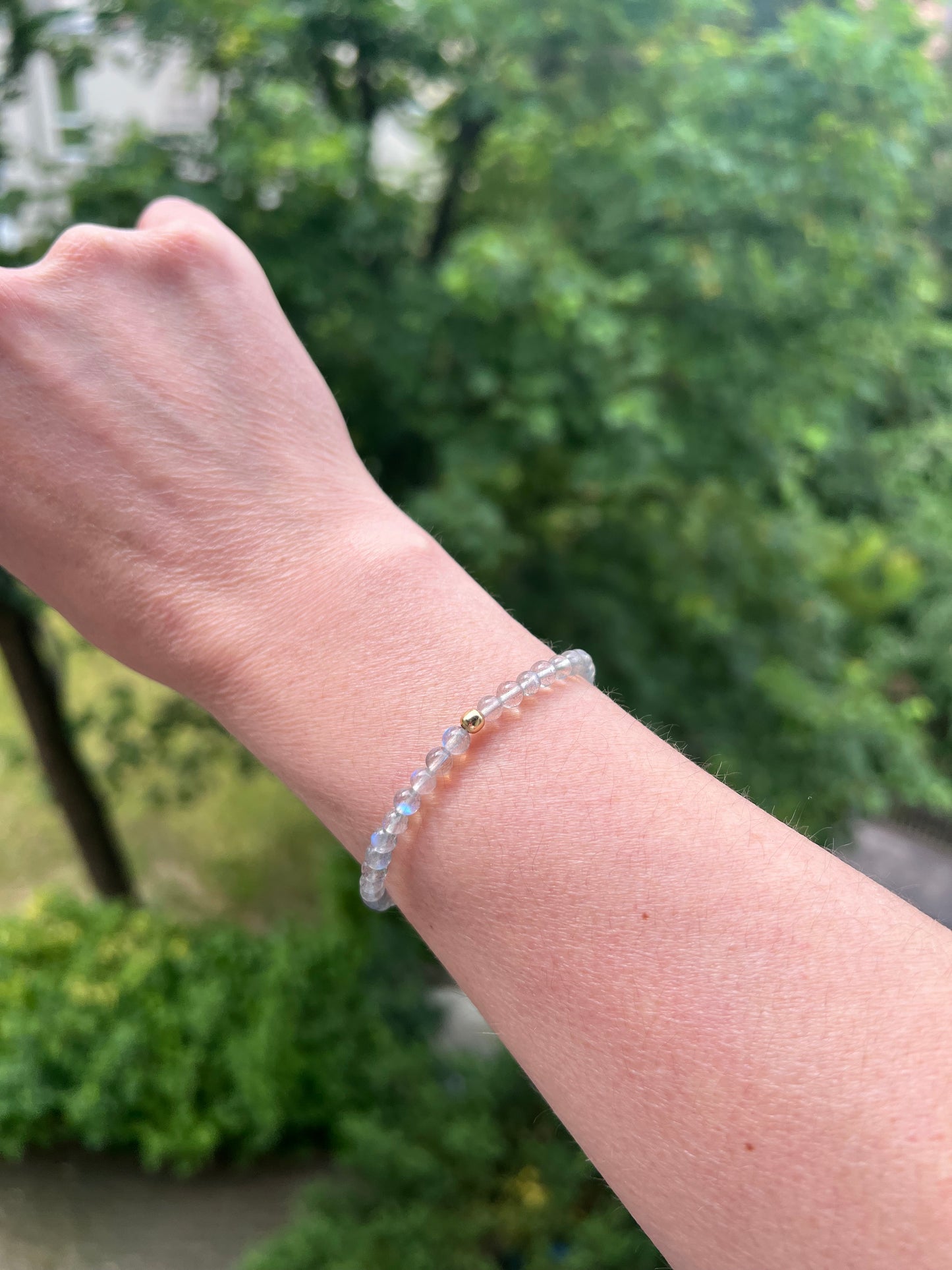 Zartes Labradorit -  Armband -  Schutz & Leichtigkeit