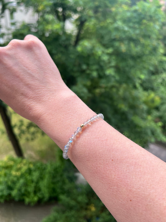 Zartes Labradorit -  Armband -  Schutz & Leichtigkeit