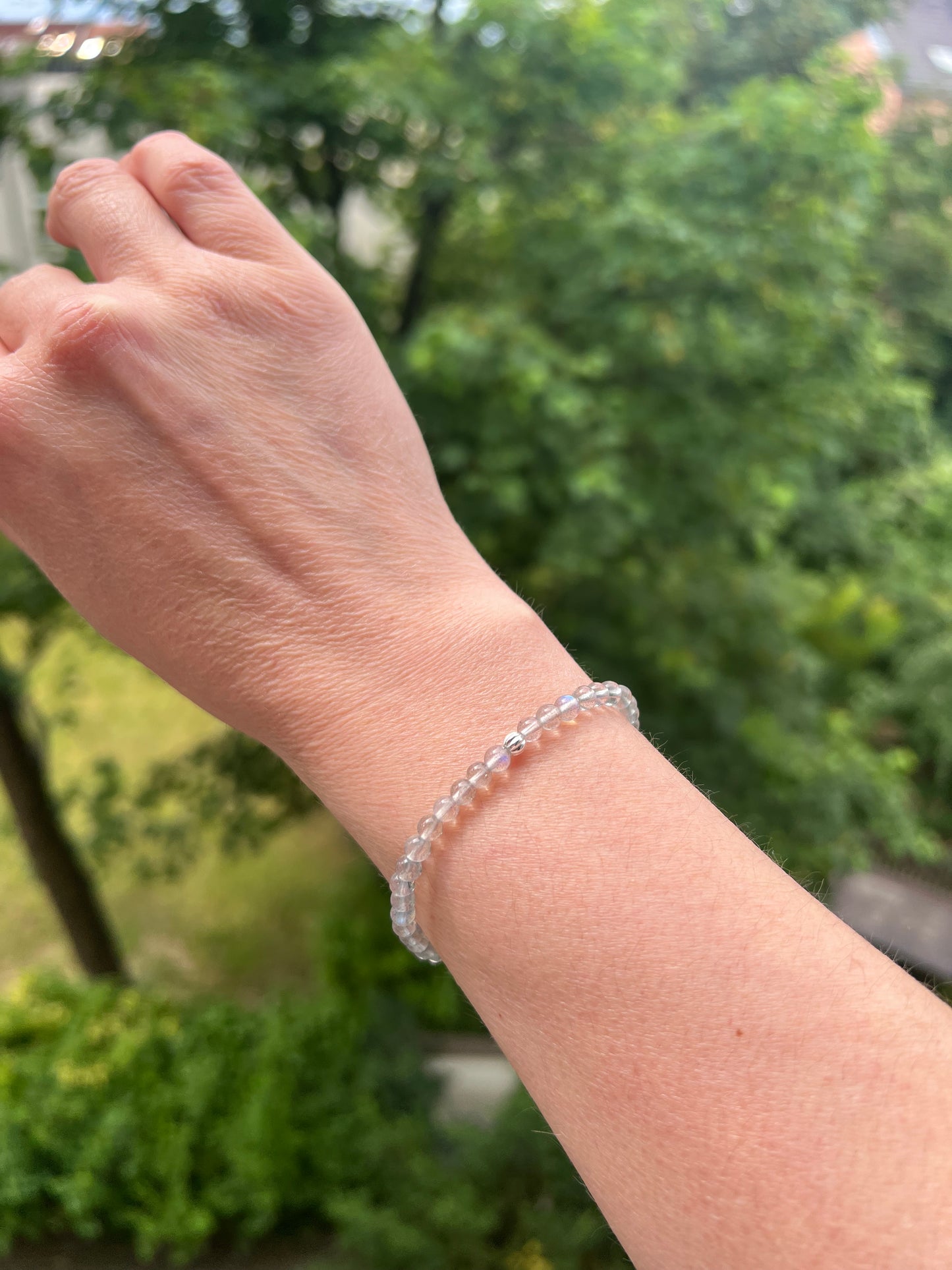 Zartes Labradorit -  Armband -  Schutz & Leichtigkeit