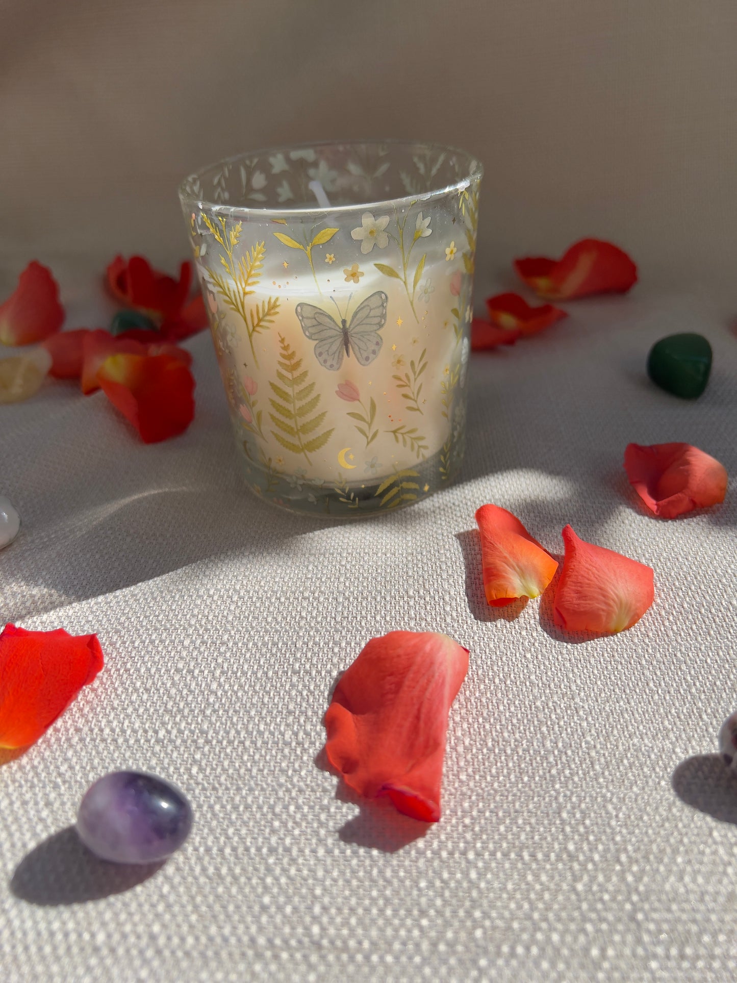 Luna Bloom Duftkerze – Salbei & Zedernholz