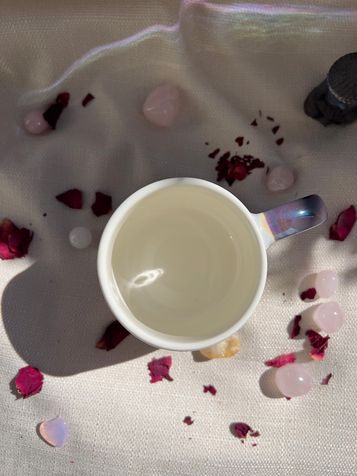 Stay Wild Moonchild – Keramiktasse mit Goldmotiv