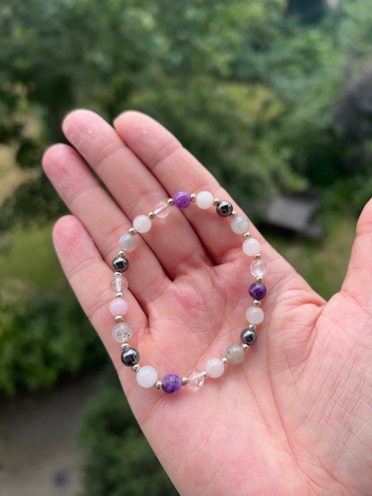 Themenarmband - Lichtblicke bei Depression - Sanftes Erwachen der Seele