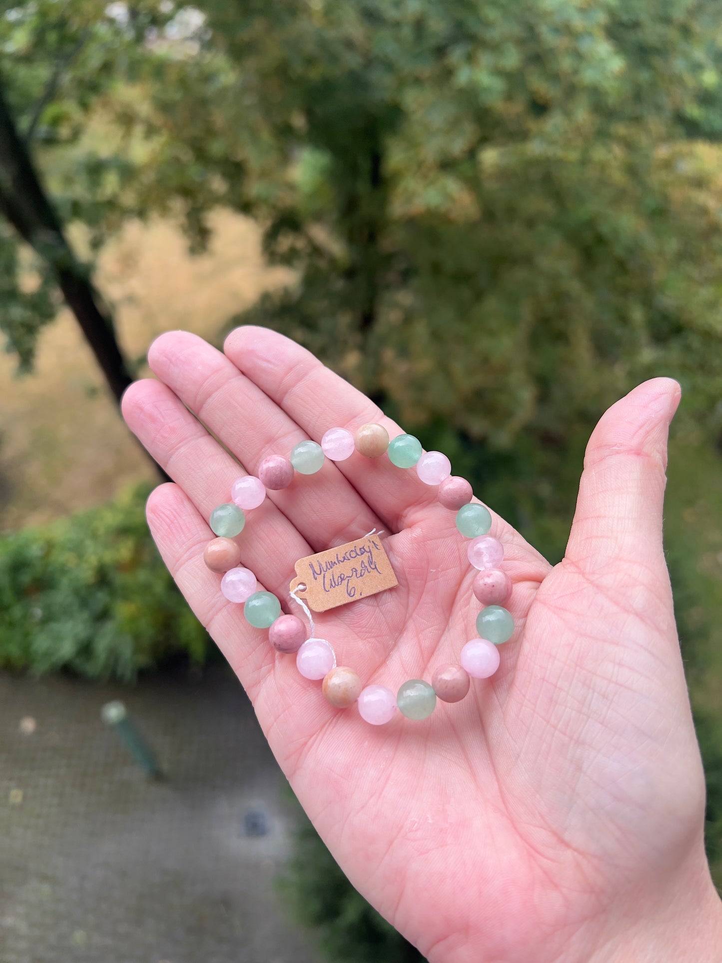 Numerologie-Armband Lebenszahl 6 – Liebe & Harmonie