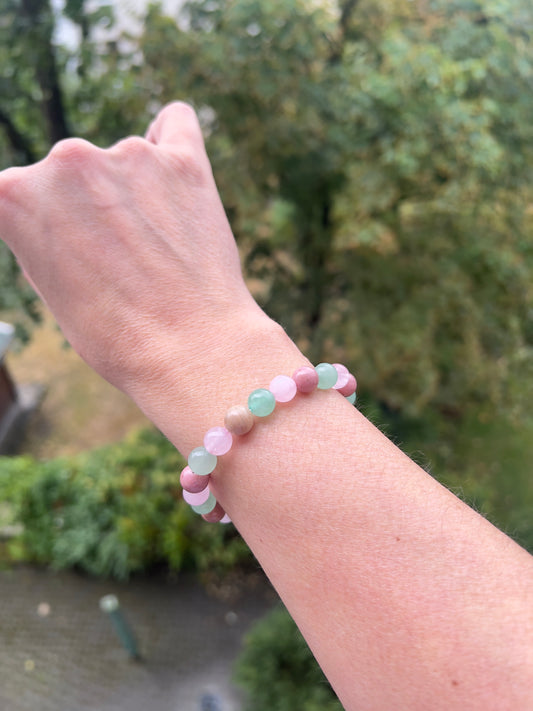 Numerologie-Armband Lebenszahl 6 – Liebe & Harmonie