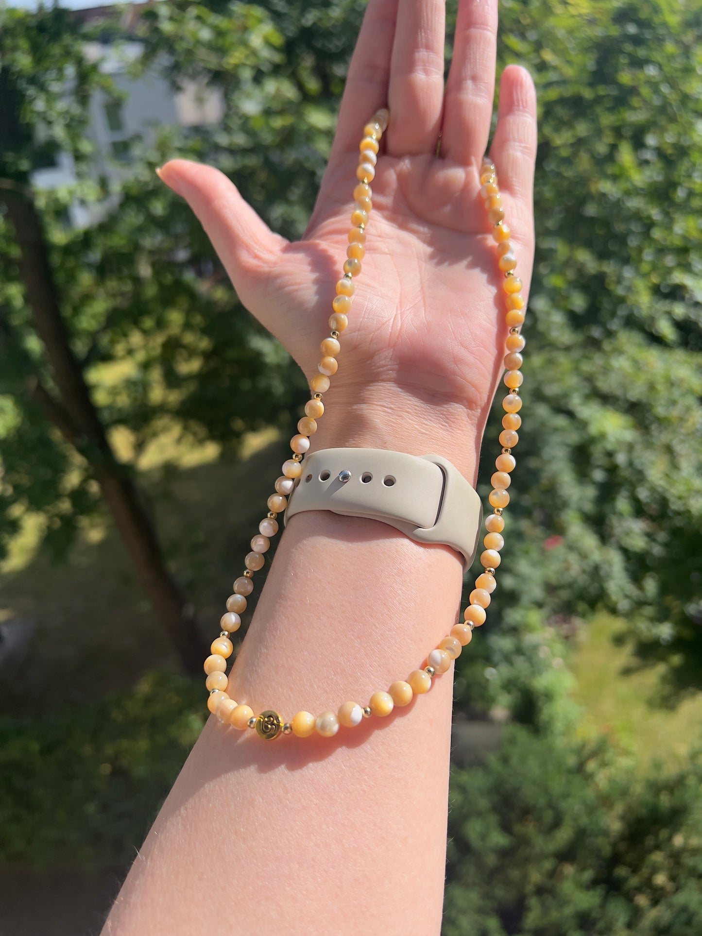 Margarita - Mondstein 6mm - Kette - Intuition, Weiblichkeit & spirituelle Kraft