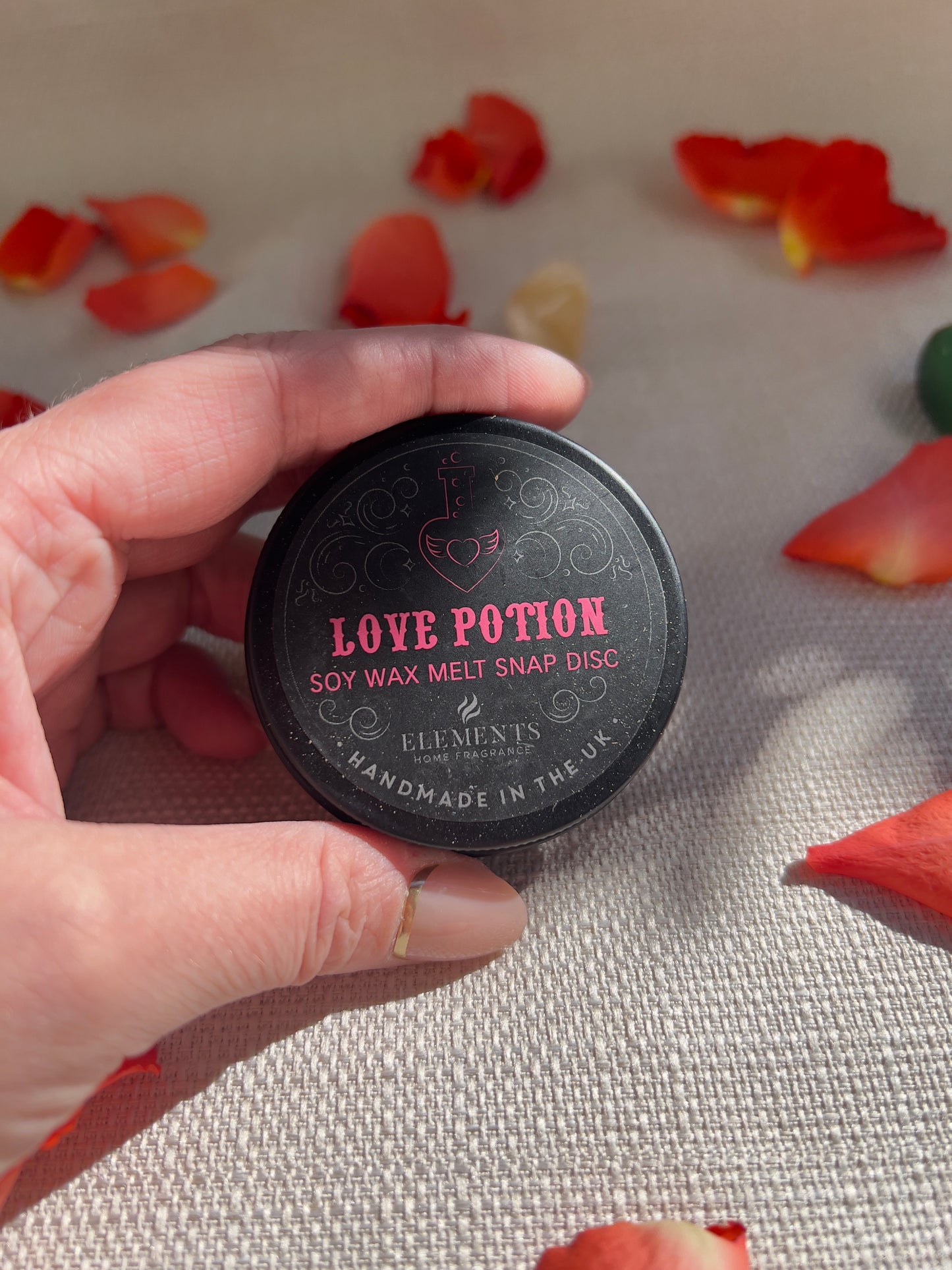 Love Potion Sojawachs-Schmelzscheibe – Duftwachsmelts 25 g