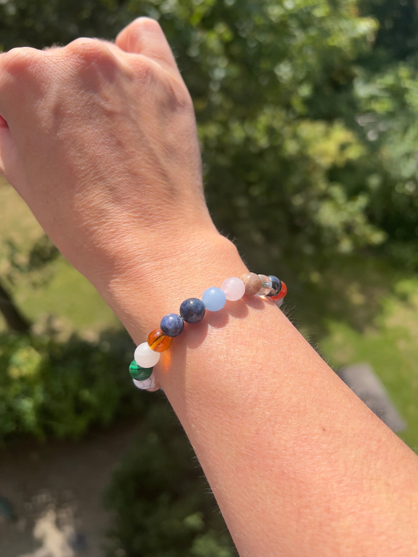 Themenarmband Schilddrüse - Balance, Regulation & Energiefluss