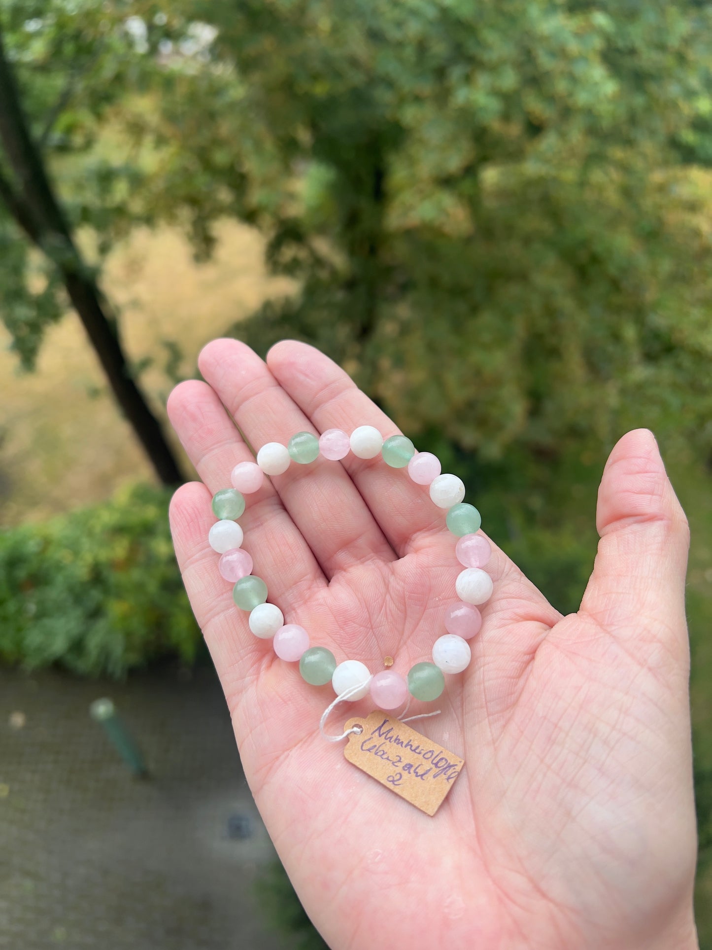 Numerologie-Armband Lebenszahl 2 – Harmonie & Intuition