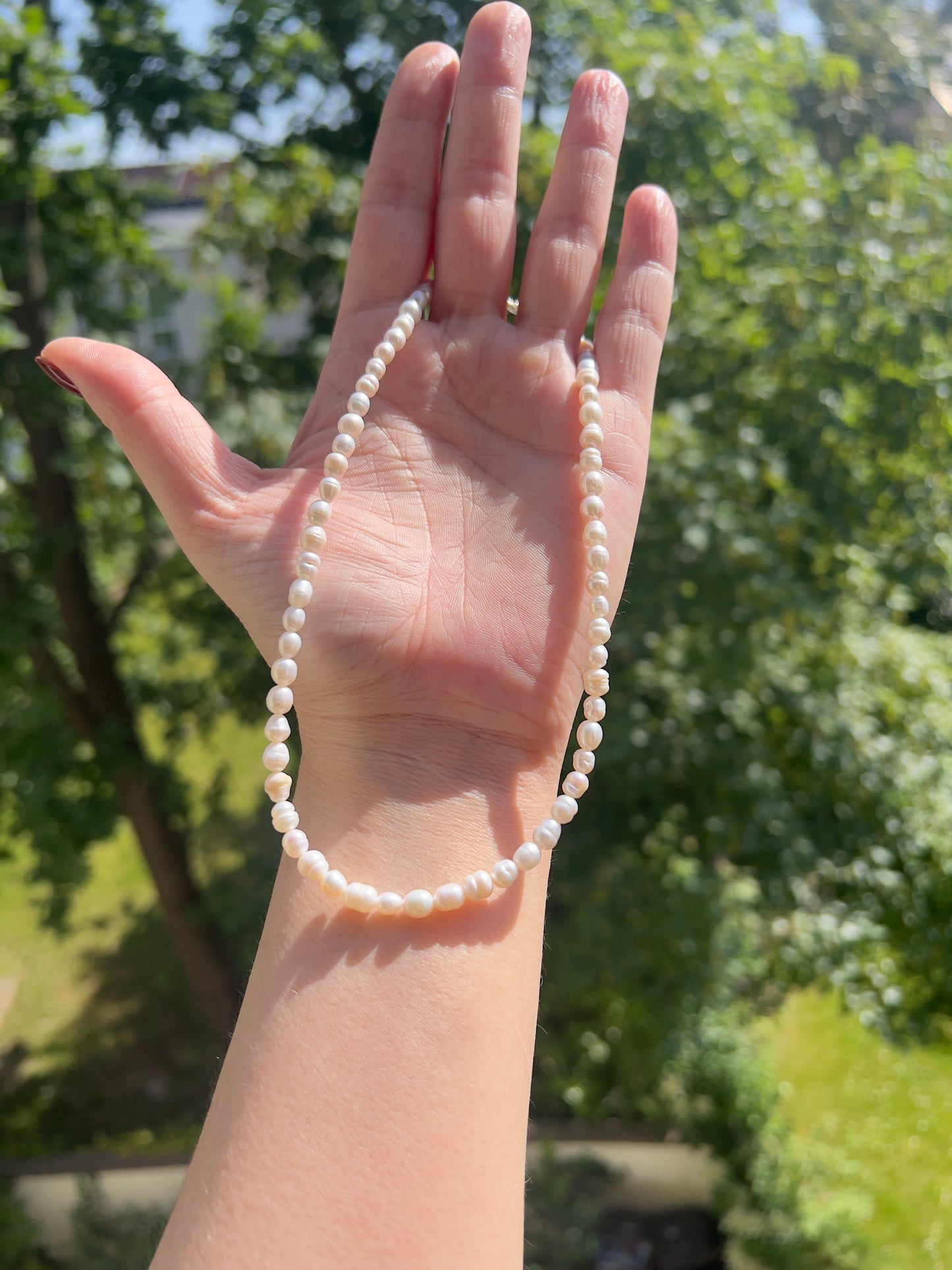 Süßwasserperlenkette „Pearl Essence“