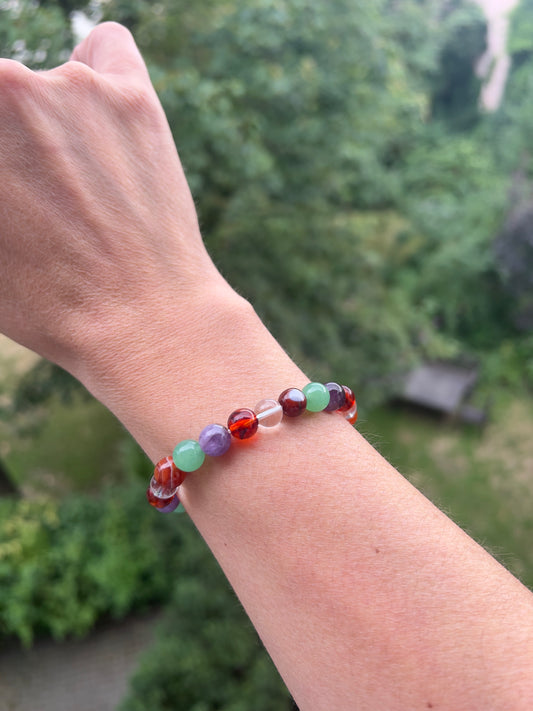 Themenarmband - Herpes & HPV - Immunsystem & innere Reinigung