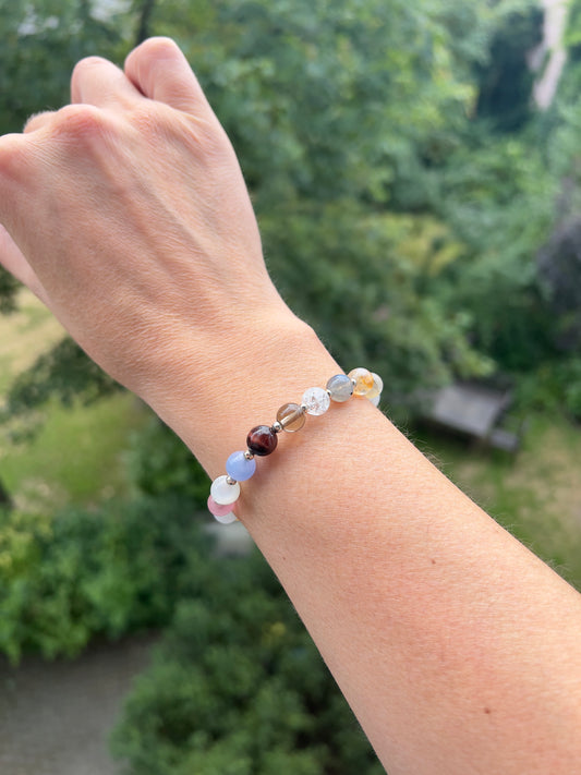 Themenarmband - Positive Vibes - Harmonie & Lebensfreude