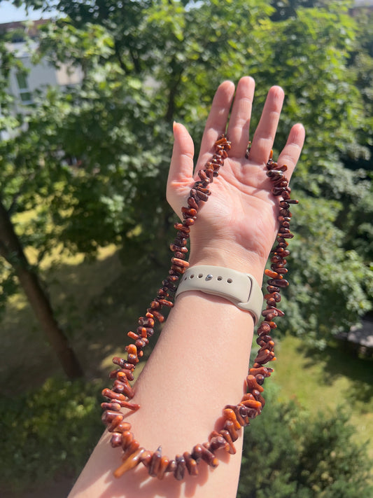 Tigerauge- Splittkette - Erdung & Ausdruckskraft im natürlichen Design