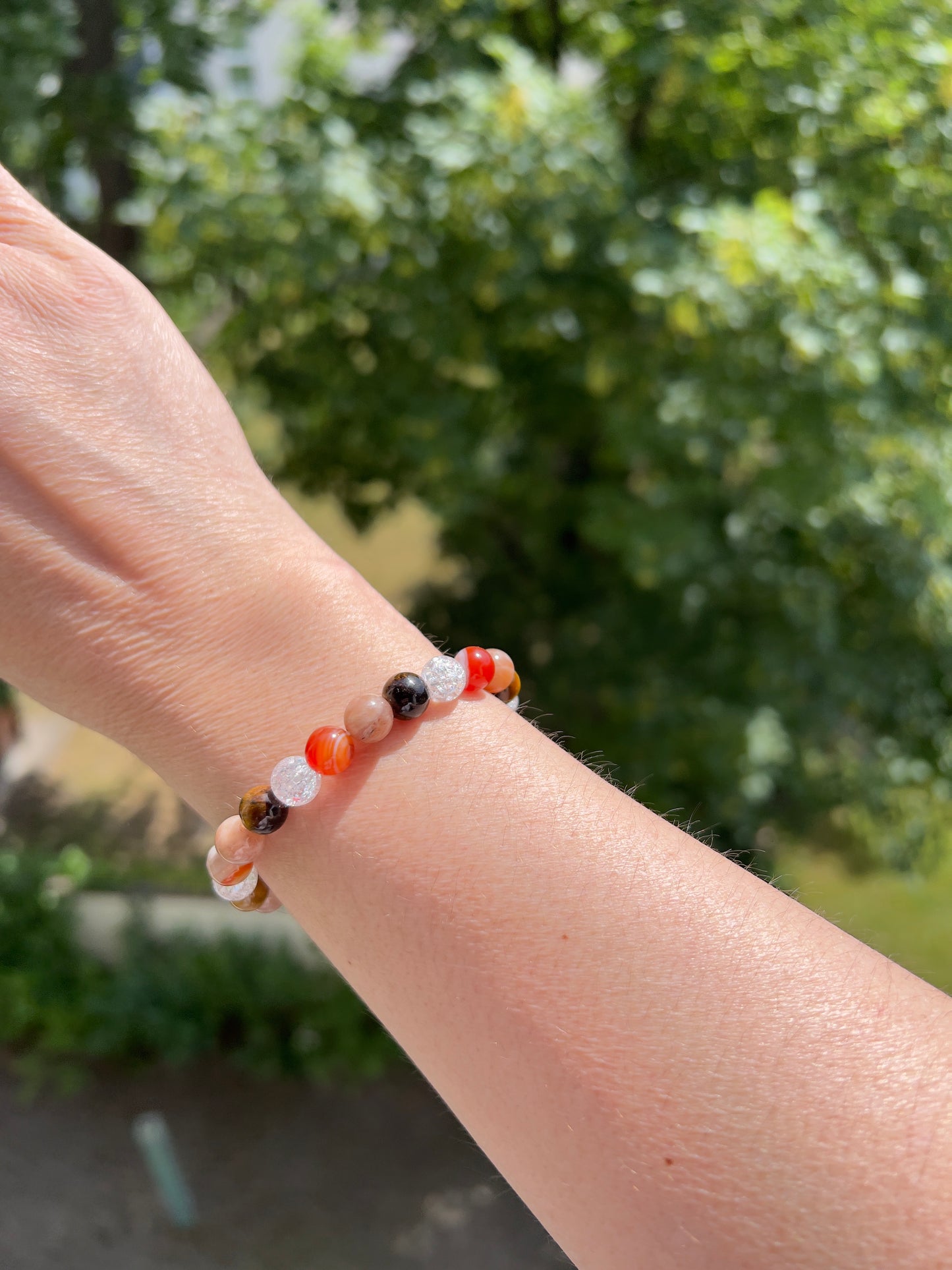 EMBER GLOW – Edelsteinarmband